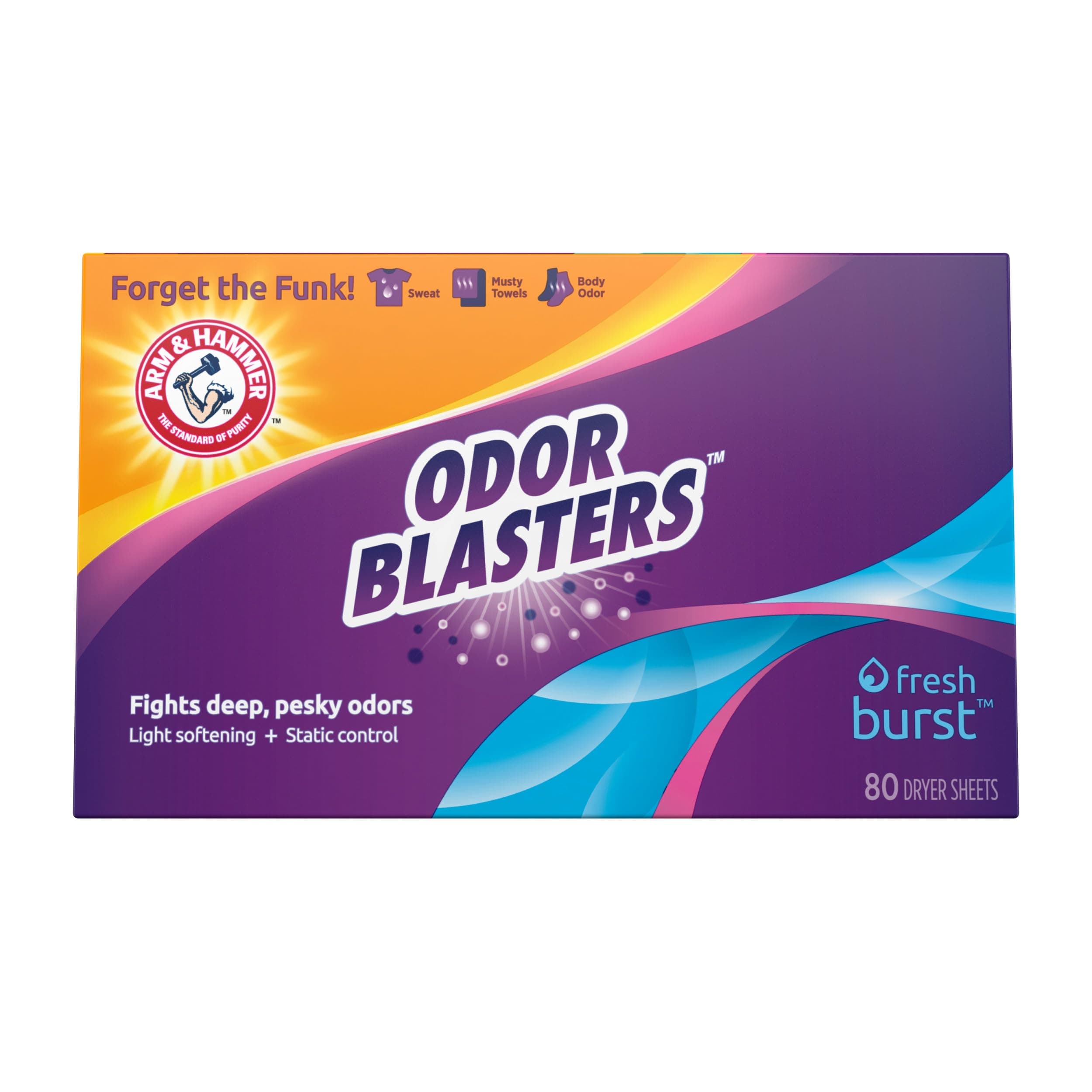 Odor Blaster Sheets Fresh Burst 80ct