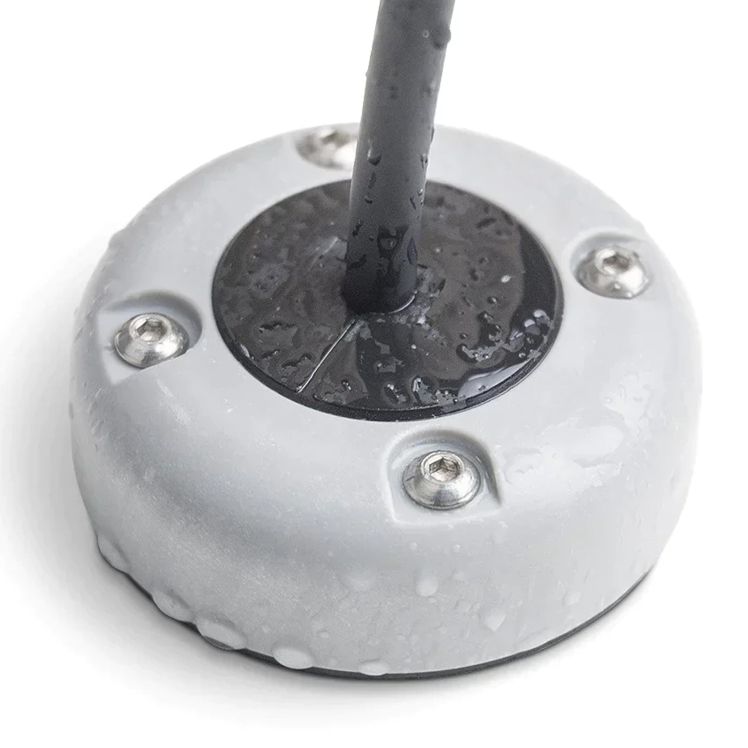 SEAVIEW | Round Cable Gland | Marine Grade Waterproof Cable Pass Through Cable Seal | CG30PG - Grey Plastic