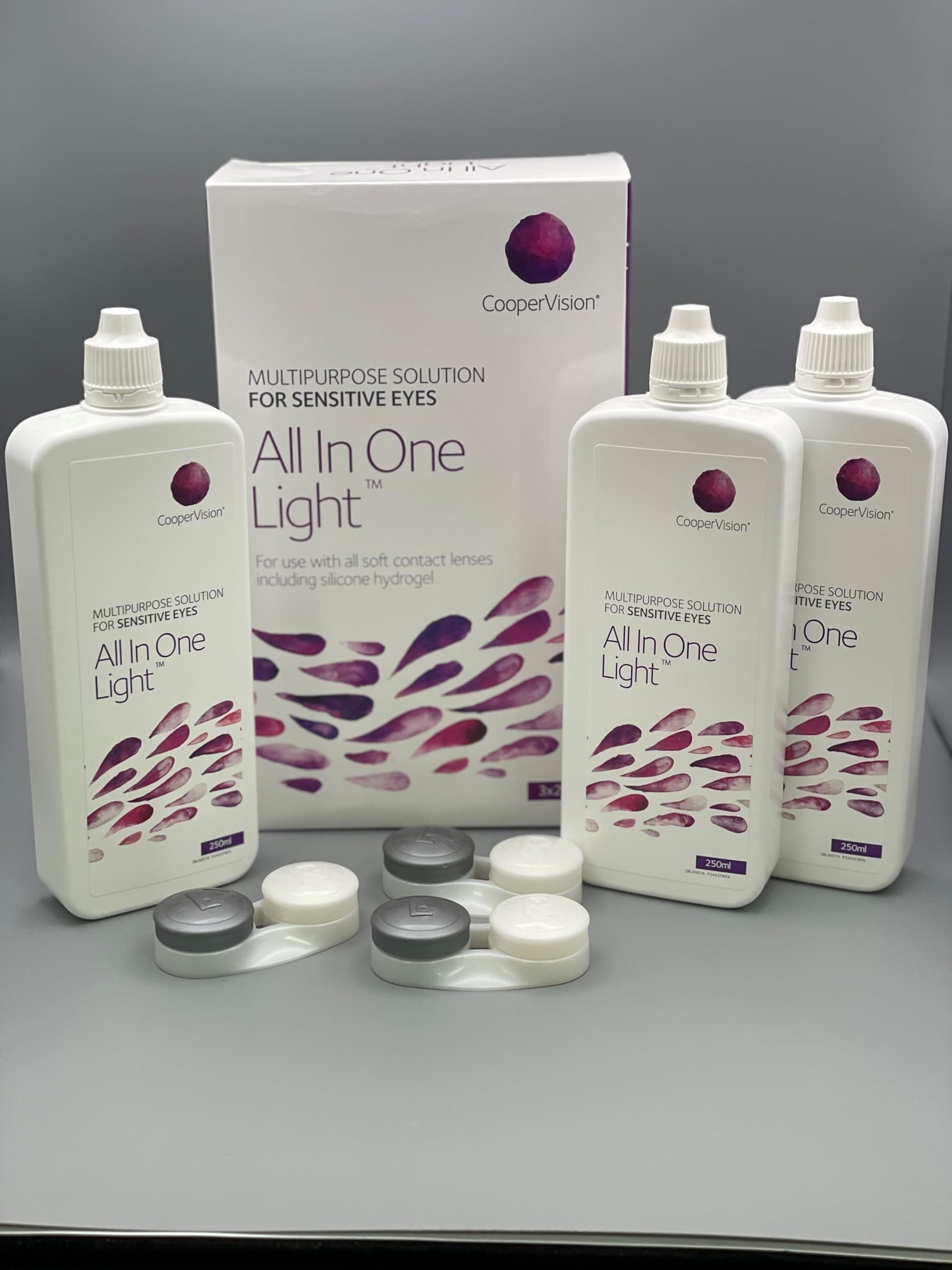 CooperVision All in One Light 3 Month Pack 3x250ml