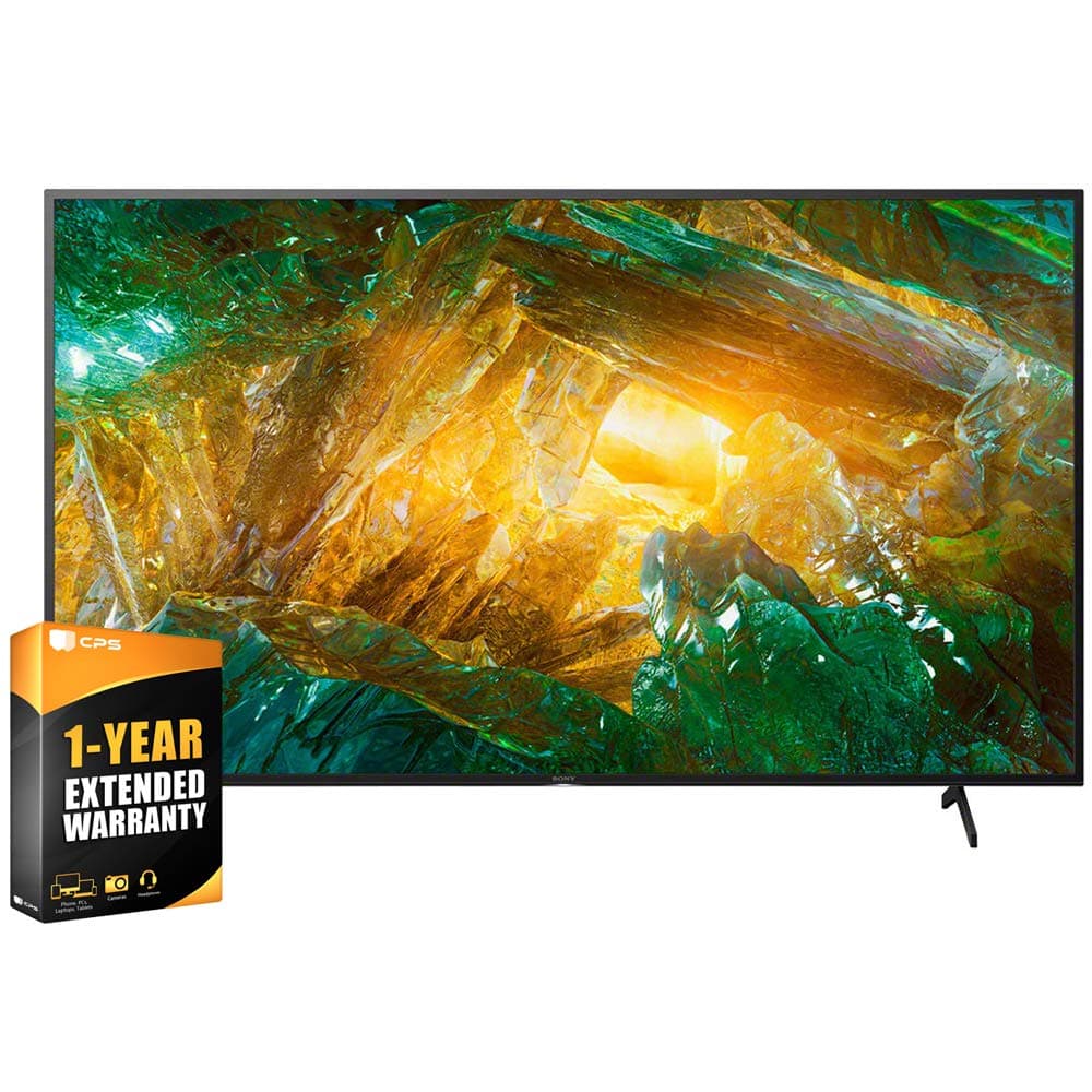 Sony XBR75X800H 75 inch X800H 4K Ultra HD LED Smart TV Bundle with CPS Enhanced Protection Pack