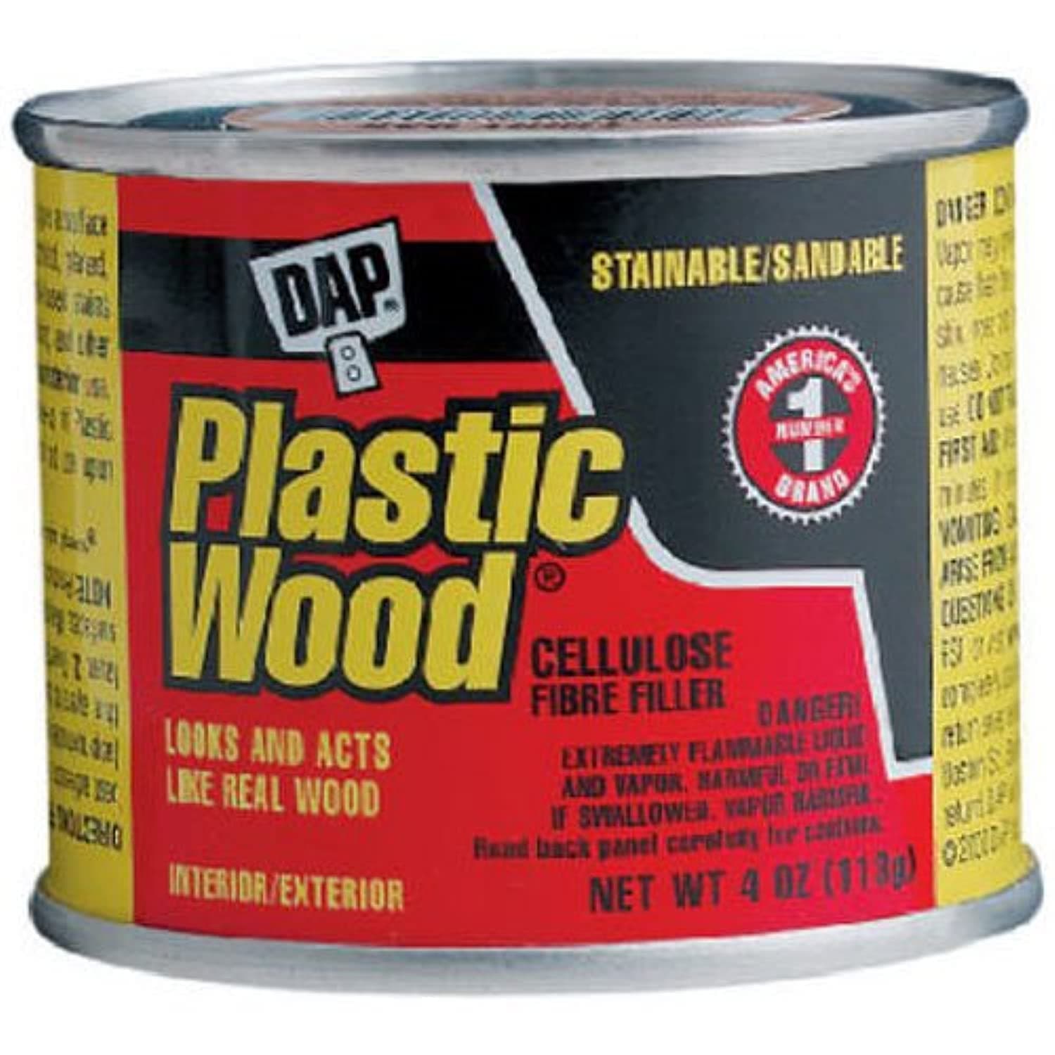 Plastic Wood Filler, Golden Oak