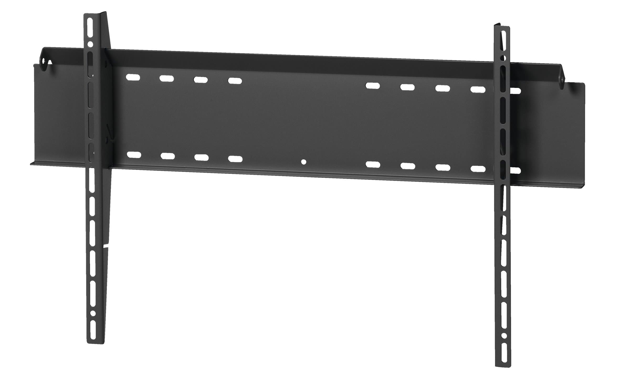MOUNT MASSIVE MFL 100 TV Wandhalterung für 40-100 Zoll Fernseher, Starr und neigbar bis 8°, Universelle Kompatibilität, Fernsehalterung für die Wand, Max. 100 kg, VESA max. 750 x 450, Schwarz