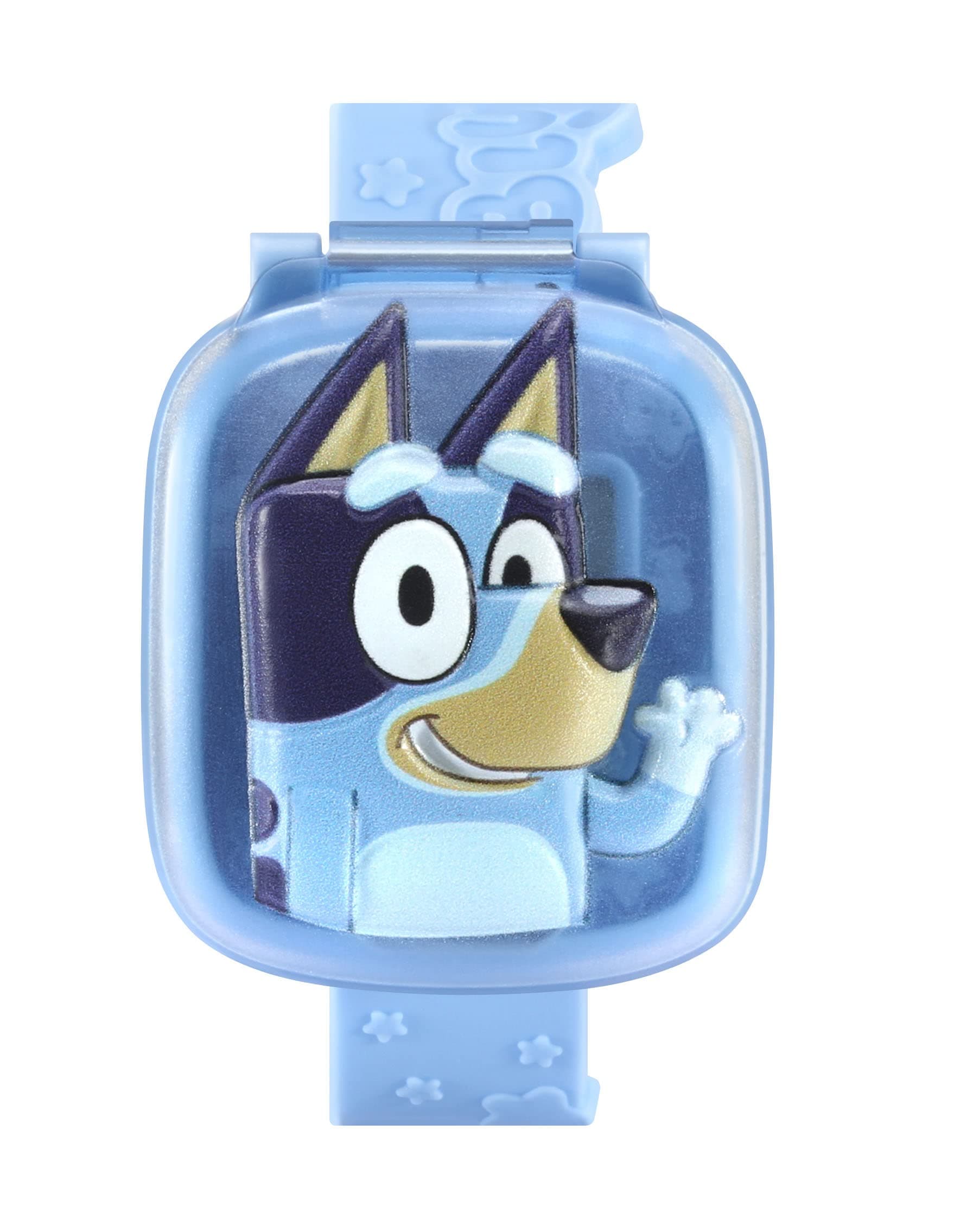 Bluey Wackadoo Bluey Learning Watch, Official Bluey Toy, Toddler Watch with Stopwatch, Timer, Alarm & Games, Educational Gift for Children Ages 3, 4, 5, 6 + Years, English Version,Medium