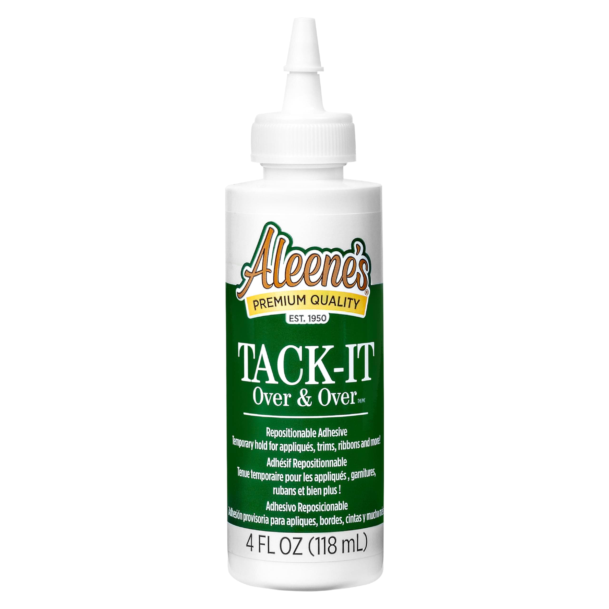 Aleene's Tack-It Over & Over Liquid Glue-4oz