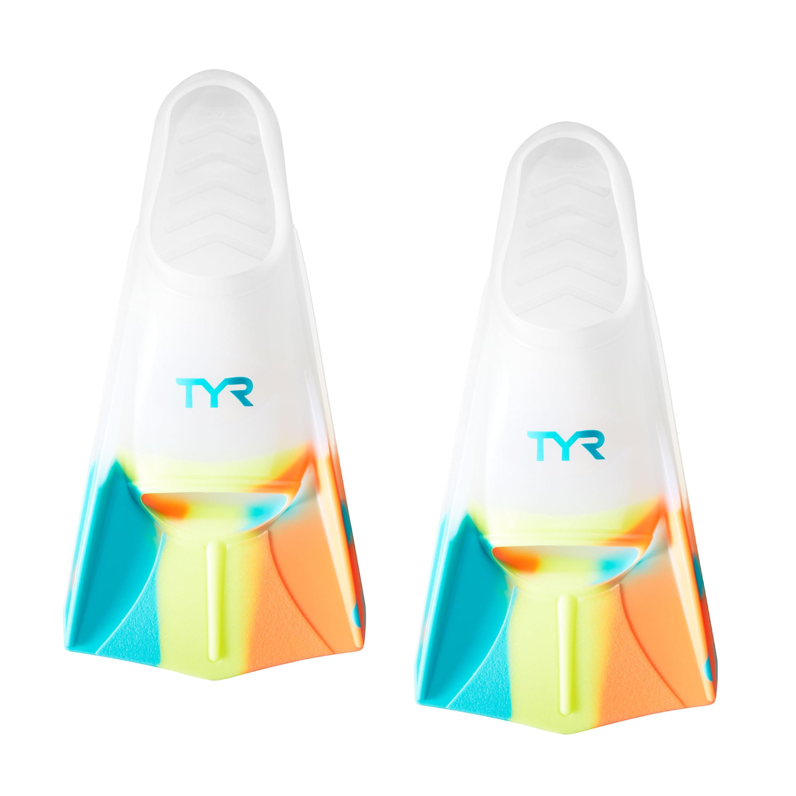 TYR Stryker Silicone Swim Fins - Adult Swimming Gear for Training and Racing