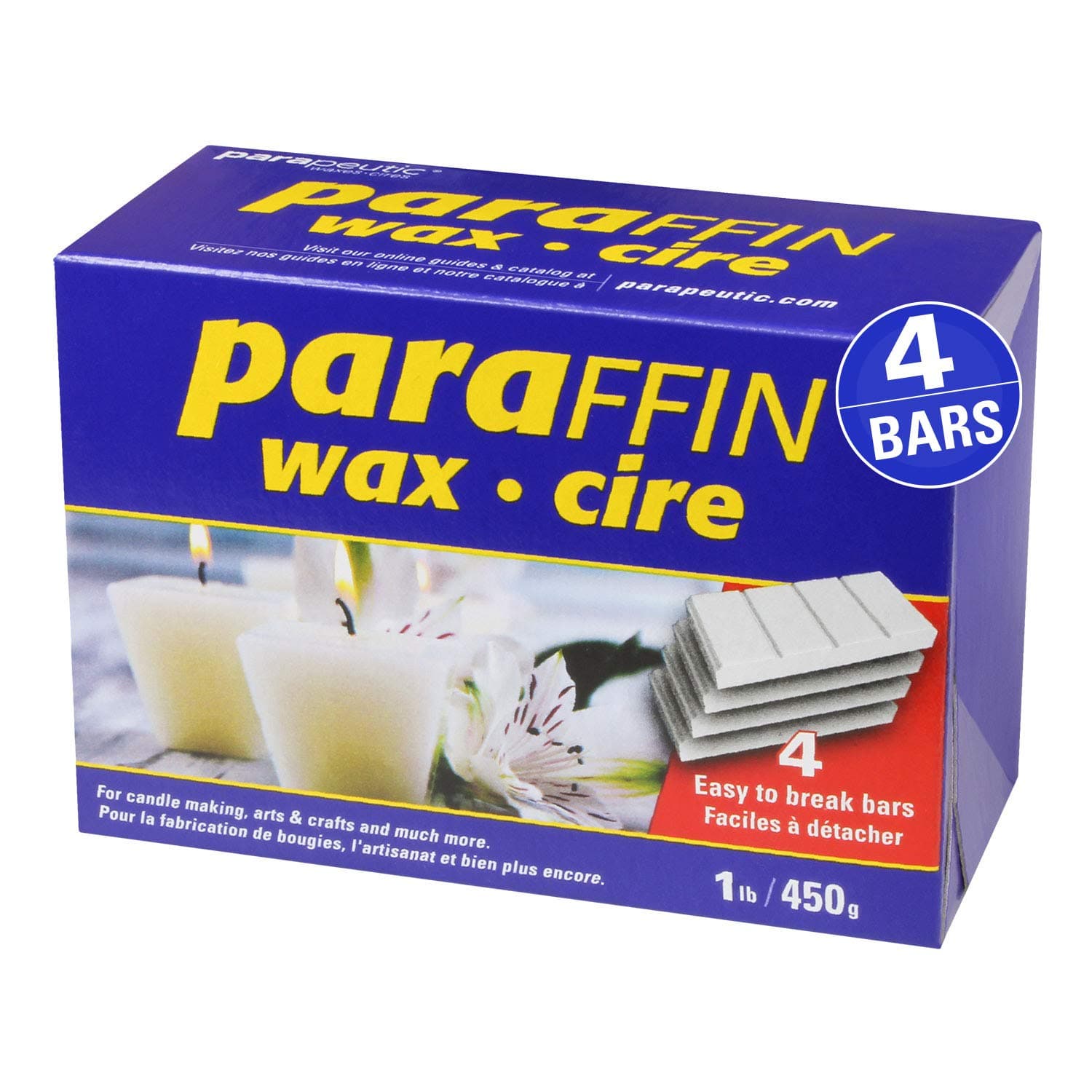 Paraffin Wax (Pack of 1 = 450g./ 1lb)