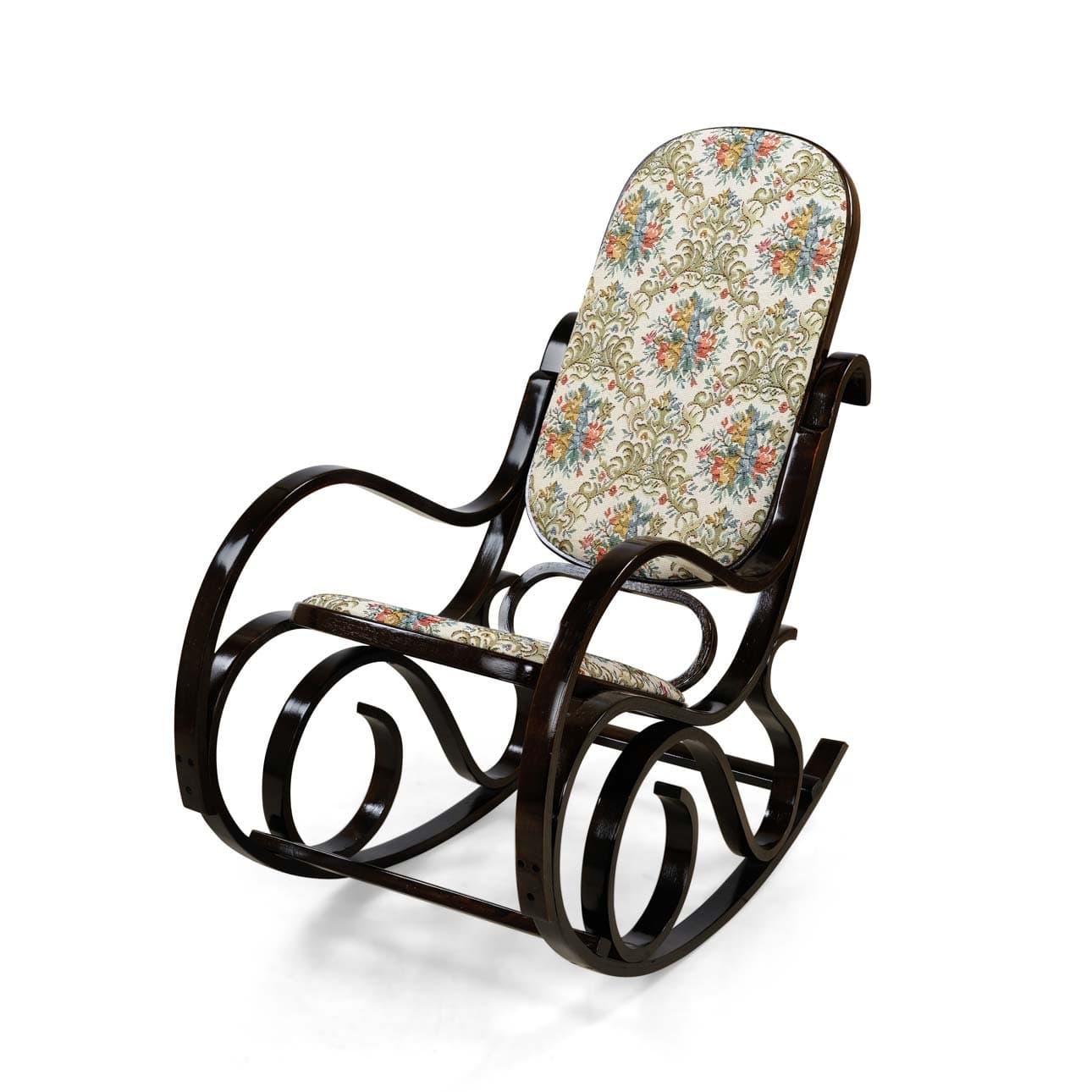 Royaloak Rover Rocking Chair (Dark Brown)