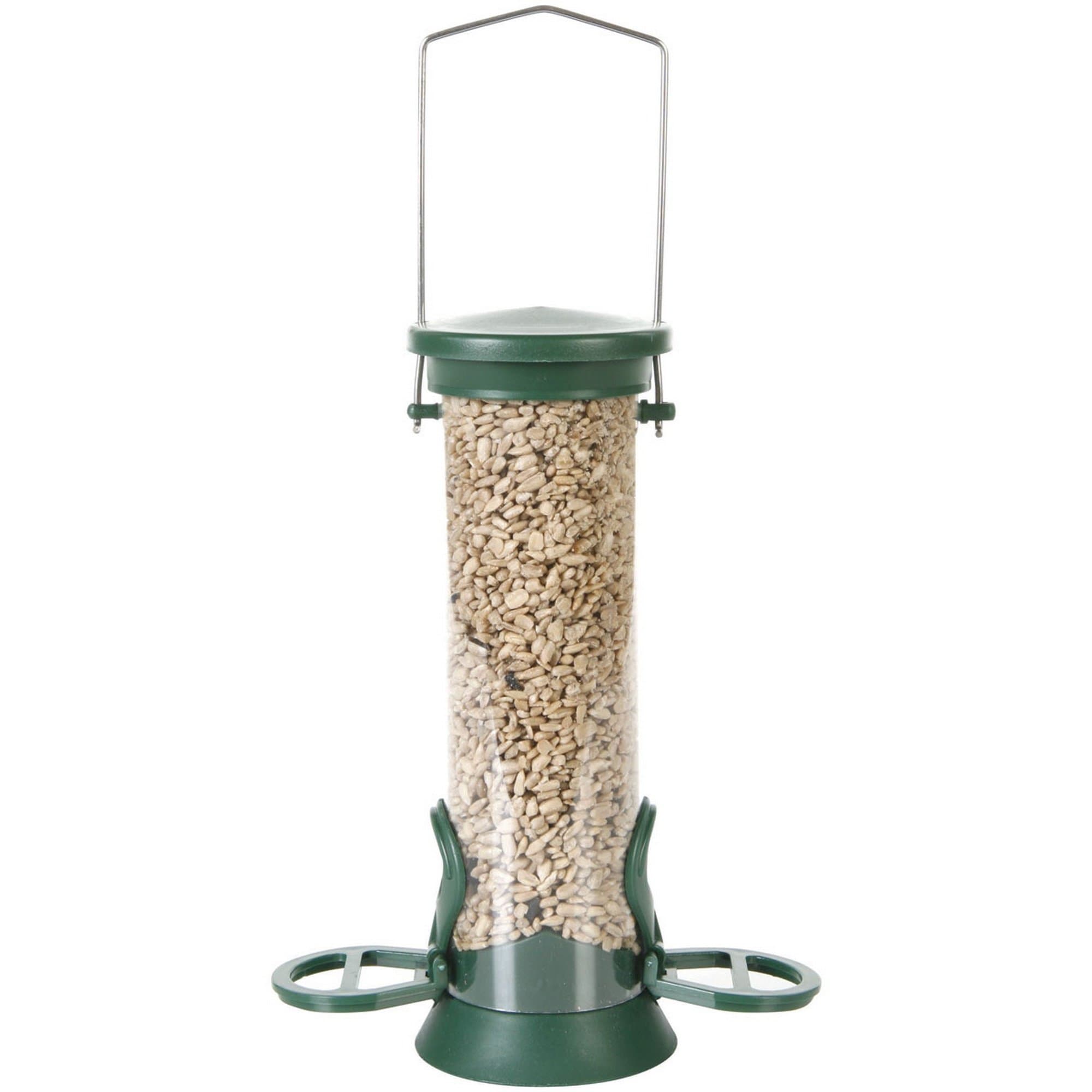 C J Wildlife Challenger Feeders - Medium Challenger Seed Feeder Green
