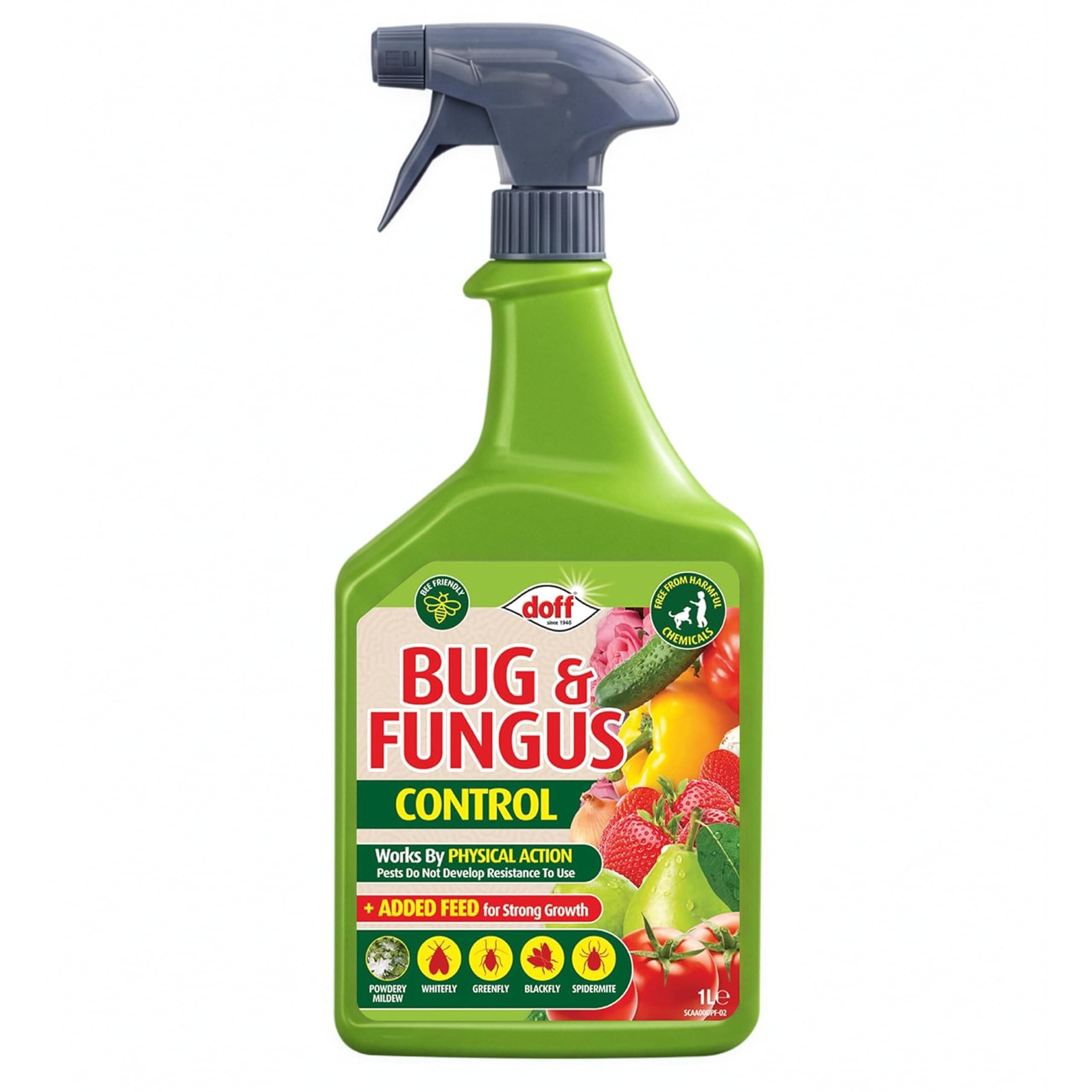 Bug Clear Ultra Spray Bottle, For Flowers, Fruit & Veg, Kills Bugs & Prevents further attacks
