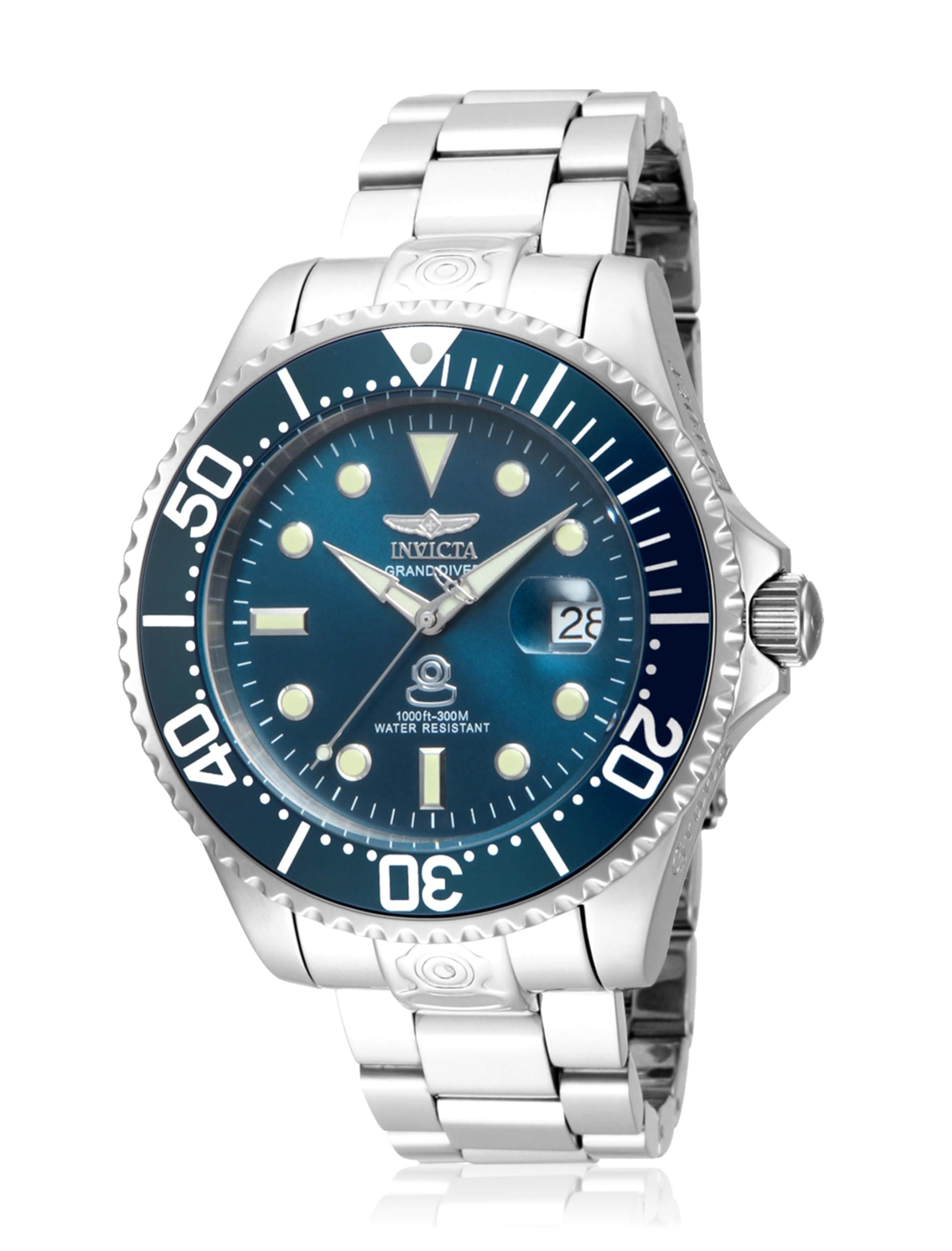 Pro Diver Stainless Steel Men's Automatic Watch - 47mm