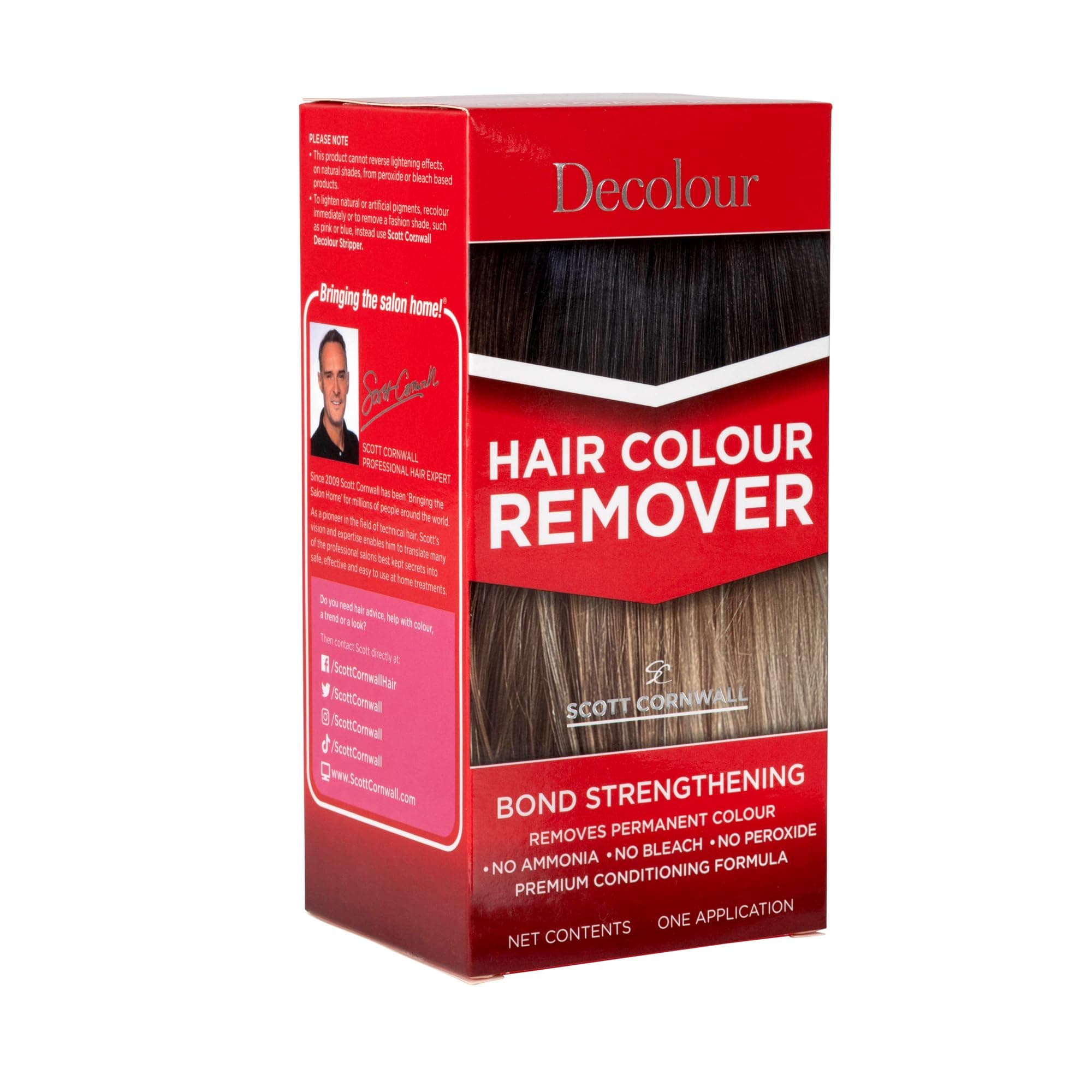 Decolour Hair Colour Remover For Dyed Hair Removes Unwanted Permanent Hair Colour