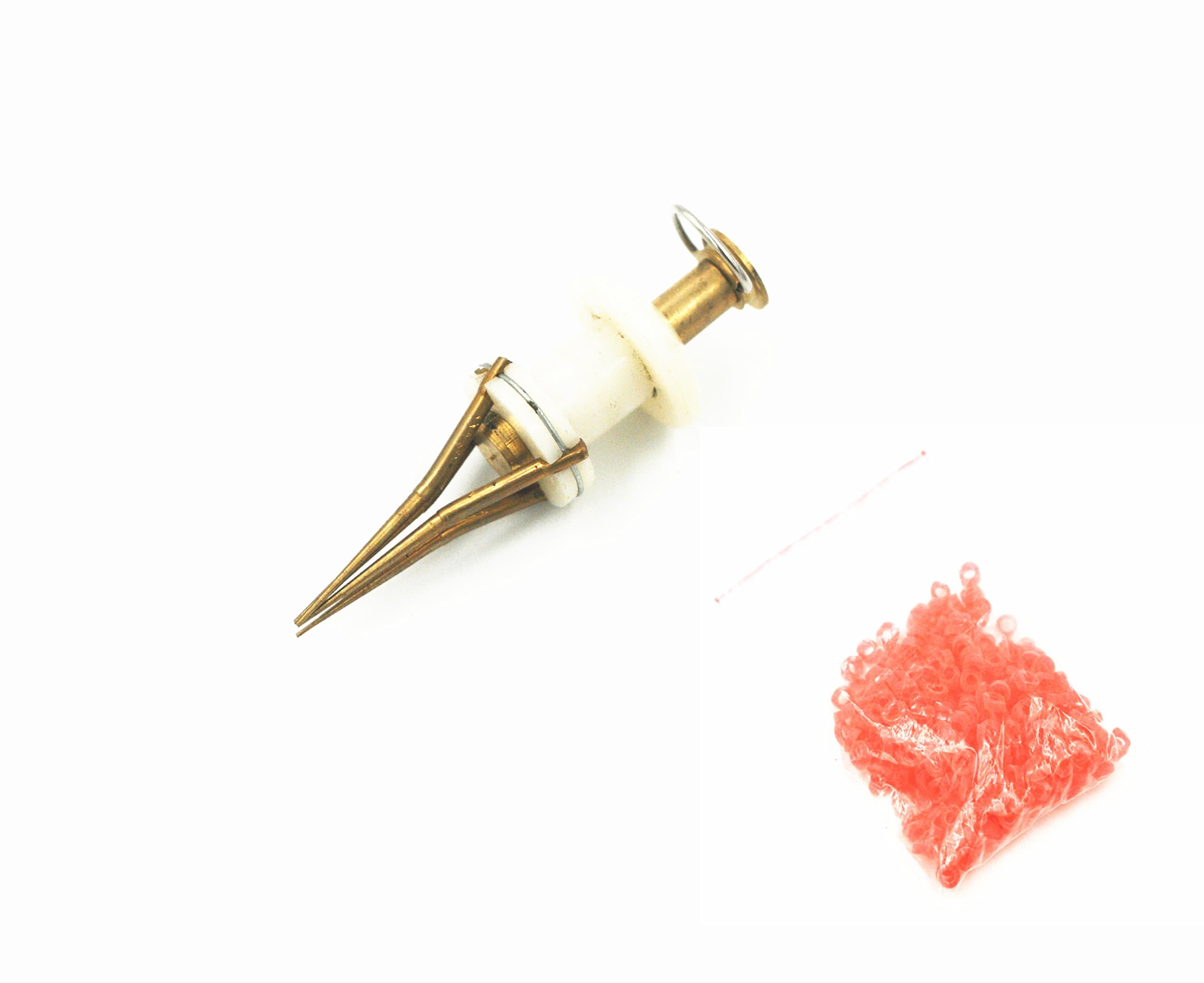 Mimilure Carp fishing Angling Pellet Bander Pellet Banding Tool With 100 PCS Bands