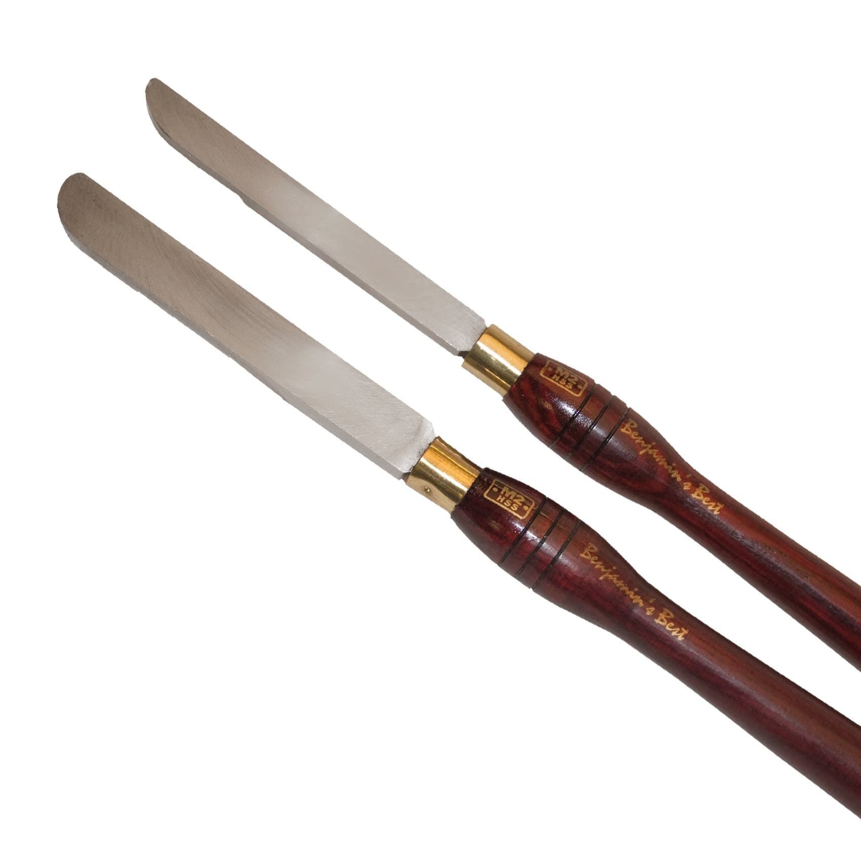 PSI Woodworking Products LCSIDE2 Round Side Scraper Chisels, 2-Piece Set