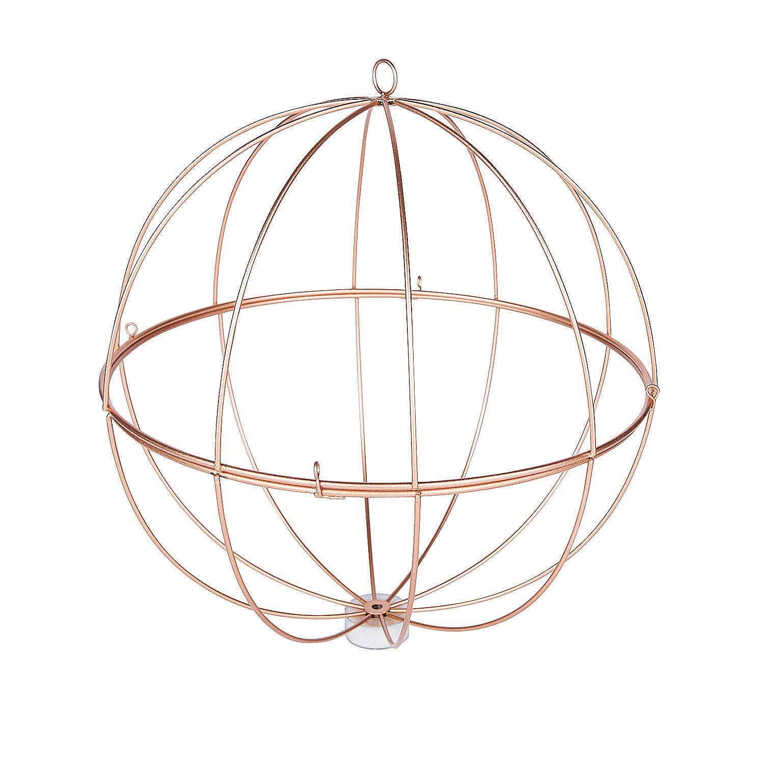 - Fun Express Gold Geometric Metal Sphere (12 inch Diameter) Wedding and Home Decor