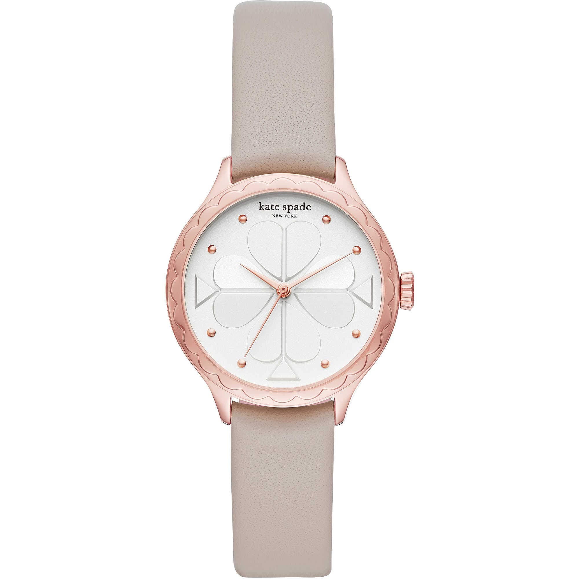 Kate Spade New York Rosebank Warm Taupe Leather Women's Watch KSW1538