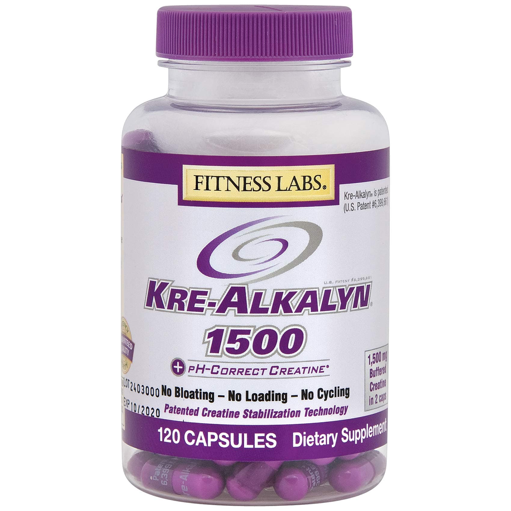 Fitness Labs Kre-Alkalyn 1500, 120 Capsules