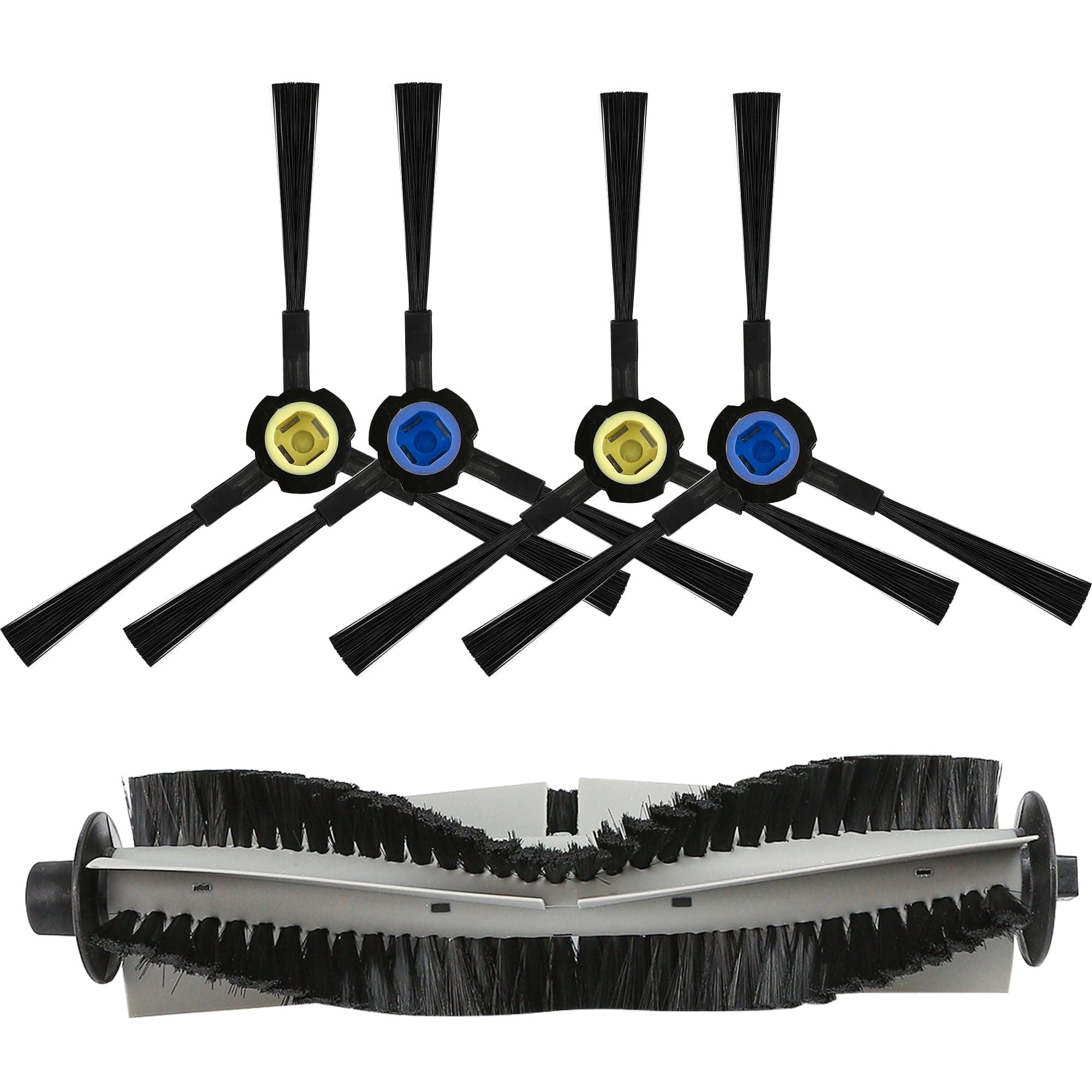 BuleVina 5PCS/Set Main Brush, Side Brush Robot Vacuum Replacement Parts Compatible with ilifeA7/A9S/X785/X750/X800, for US Handheld Robotic Filters Cleaner Spare Accessories Accessory