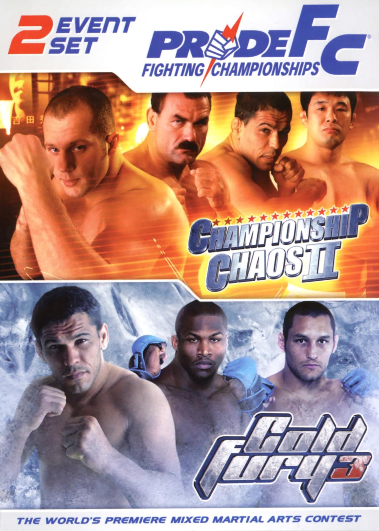 Pride FC: 2 Event Set (Championship Chaos II & Cold Fury 3)