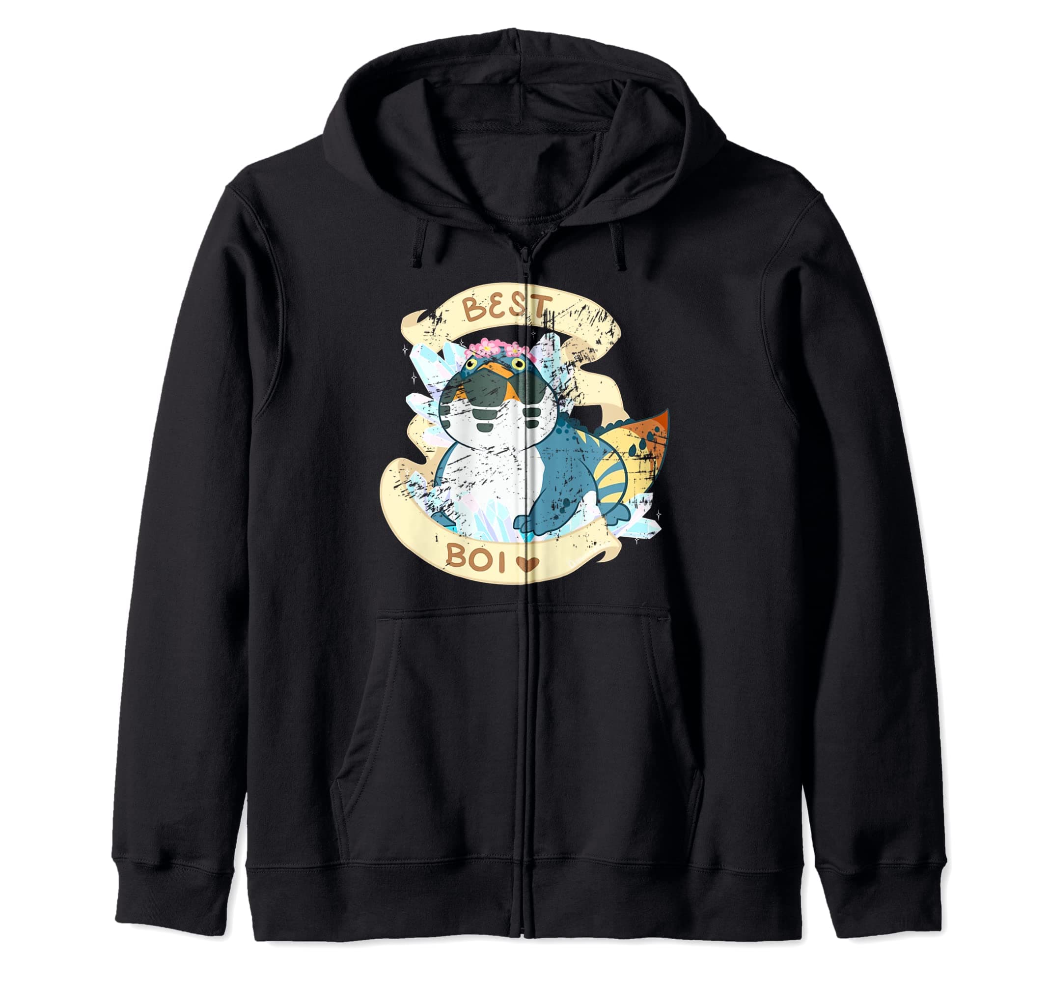 Dodogama Best Boi - Monhun fans , cute game vintage Zip Hoodie