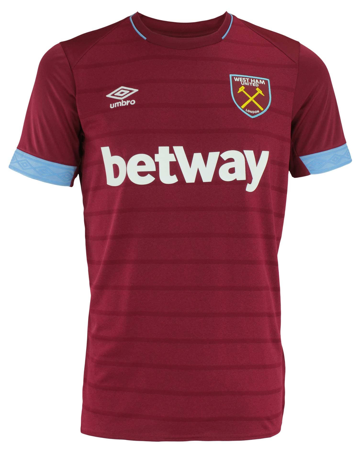 Men's International Soccer 18/19 Replica Jerseys, West Ham United FC - Home, Medium