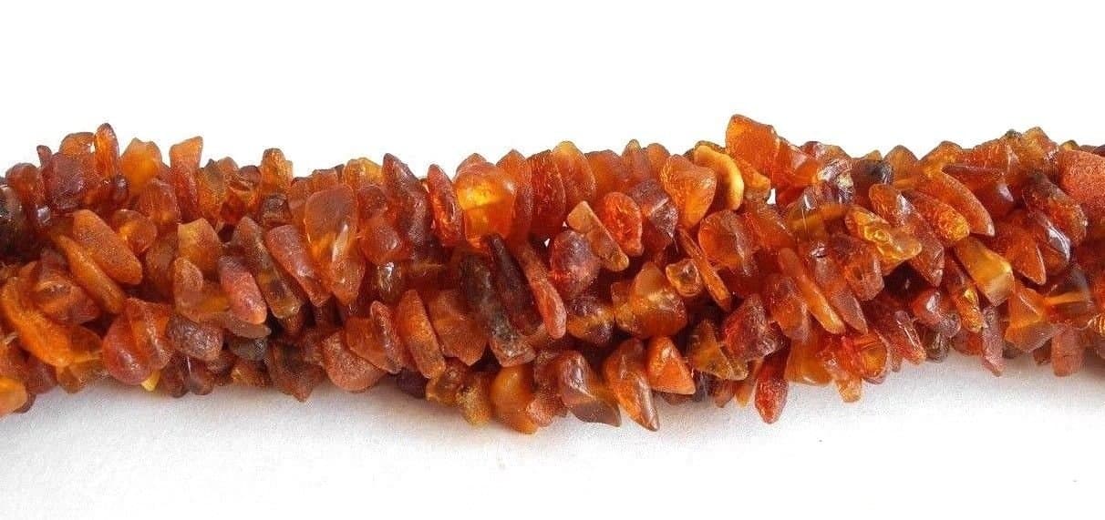 Natural Raw Baltic Amber 7mm - 11mm Loose Beads Strand 16" Alluregem 69774