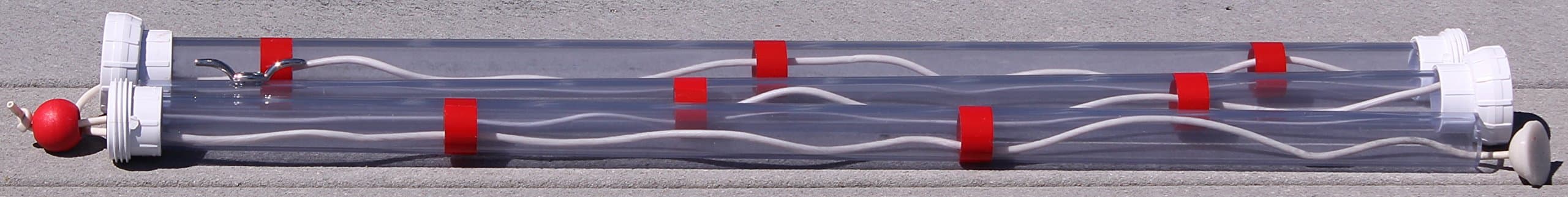 Septic Checker (8 feet) Without case, Check When Your Septic Tank Needs to be Pumped. Large 1 inch Diameter to Prevent Getting clogged. Core Sampler/Sludge Sampler