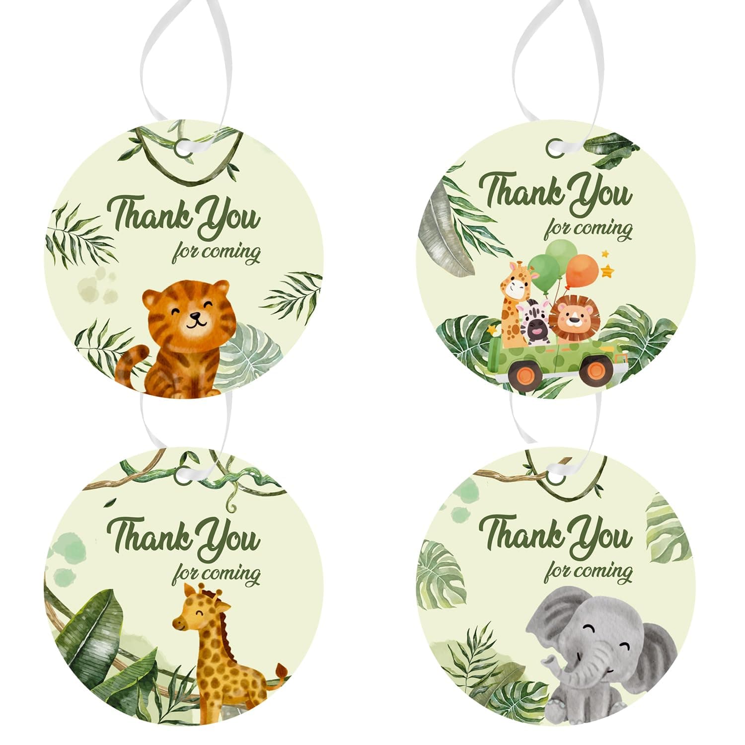 Party Propz Thank You Card Birthday - 21 Pcs