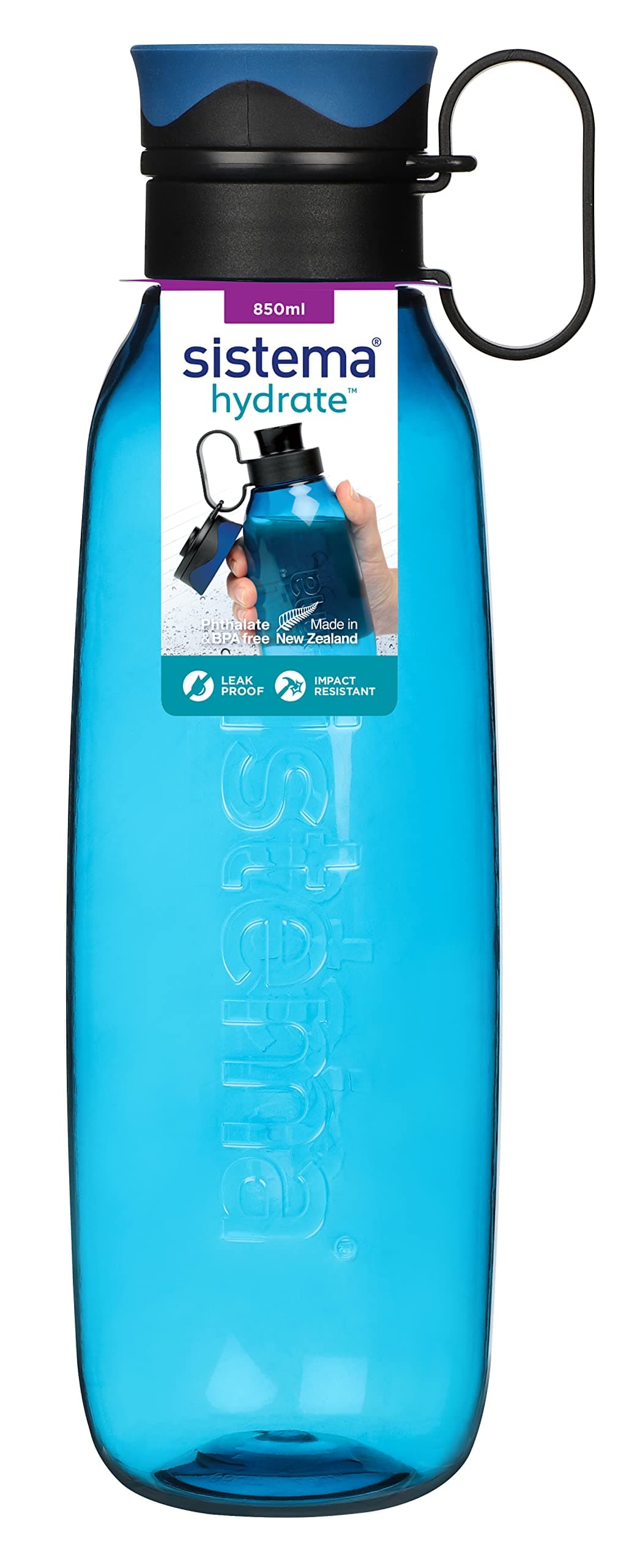 Traverse Water Bottle | 850 ml Leak-Proof Water Bottle with Screw-Top Lid | BPA Free | Assorted Colours