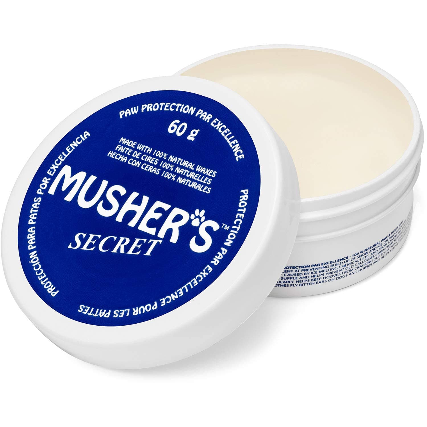 Musher's Secret Pet Paw Protection Wax, 60-Gram