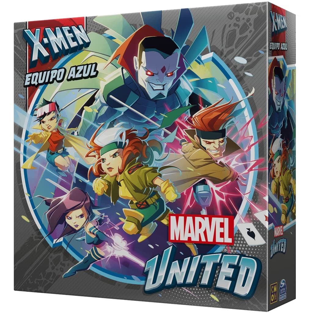 CMONMarvel United X-Men: Blue Team | Expansion | Cooperative Game for Adults and Families | Ages 14+ | 1-5 Players | 40 Minutes per Game | English
