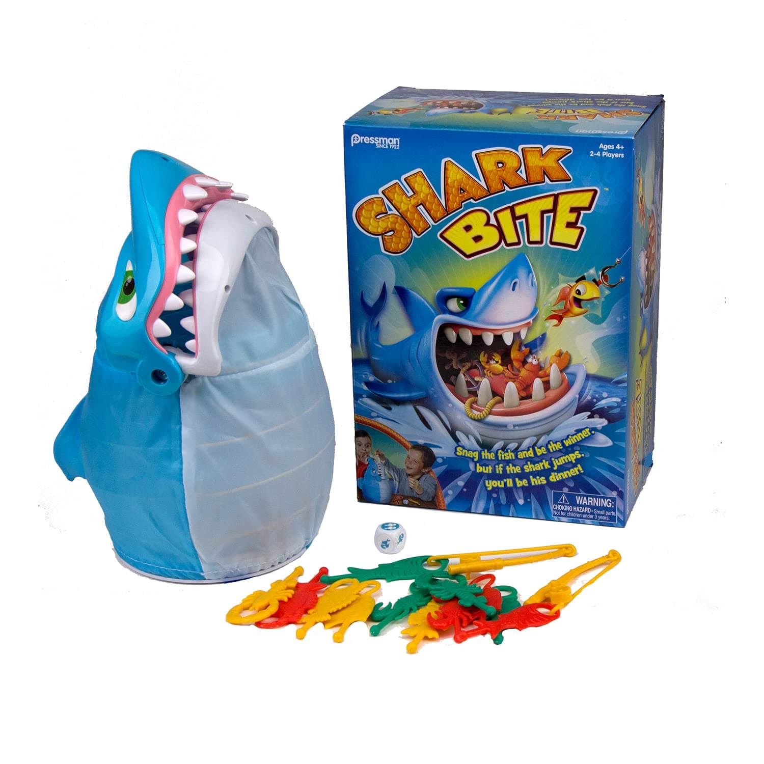 Shark Bite with Let's Go Fishin' Card Game (Amazon Exclusive) by Pressman