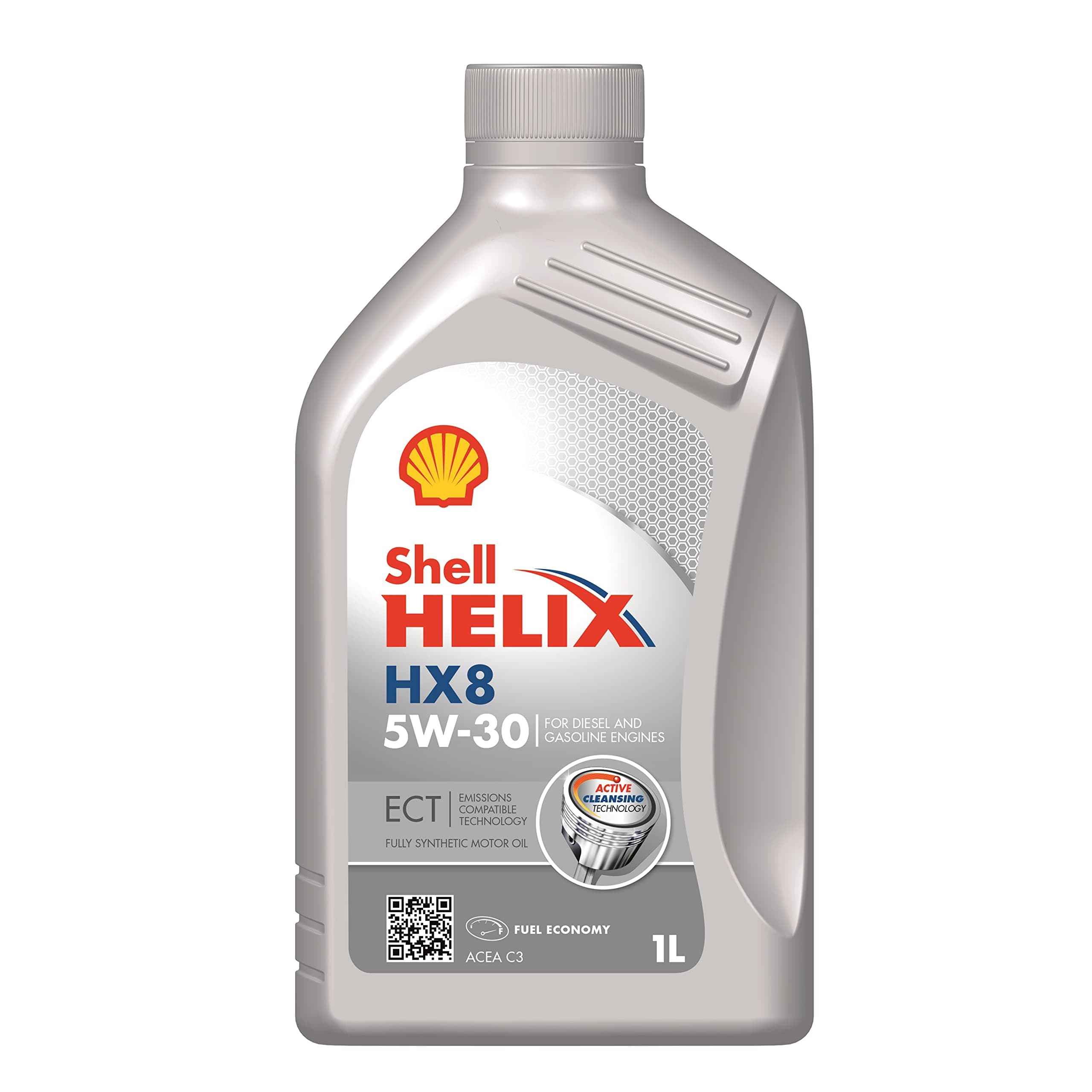 Helix HX8 5W-30 API SN Plus Fully Synthetic Engine Oil for Petrol, Diesel & CNG Cars (1 L)