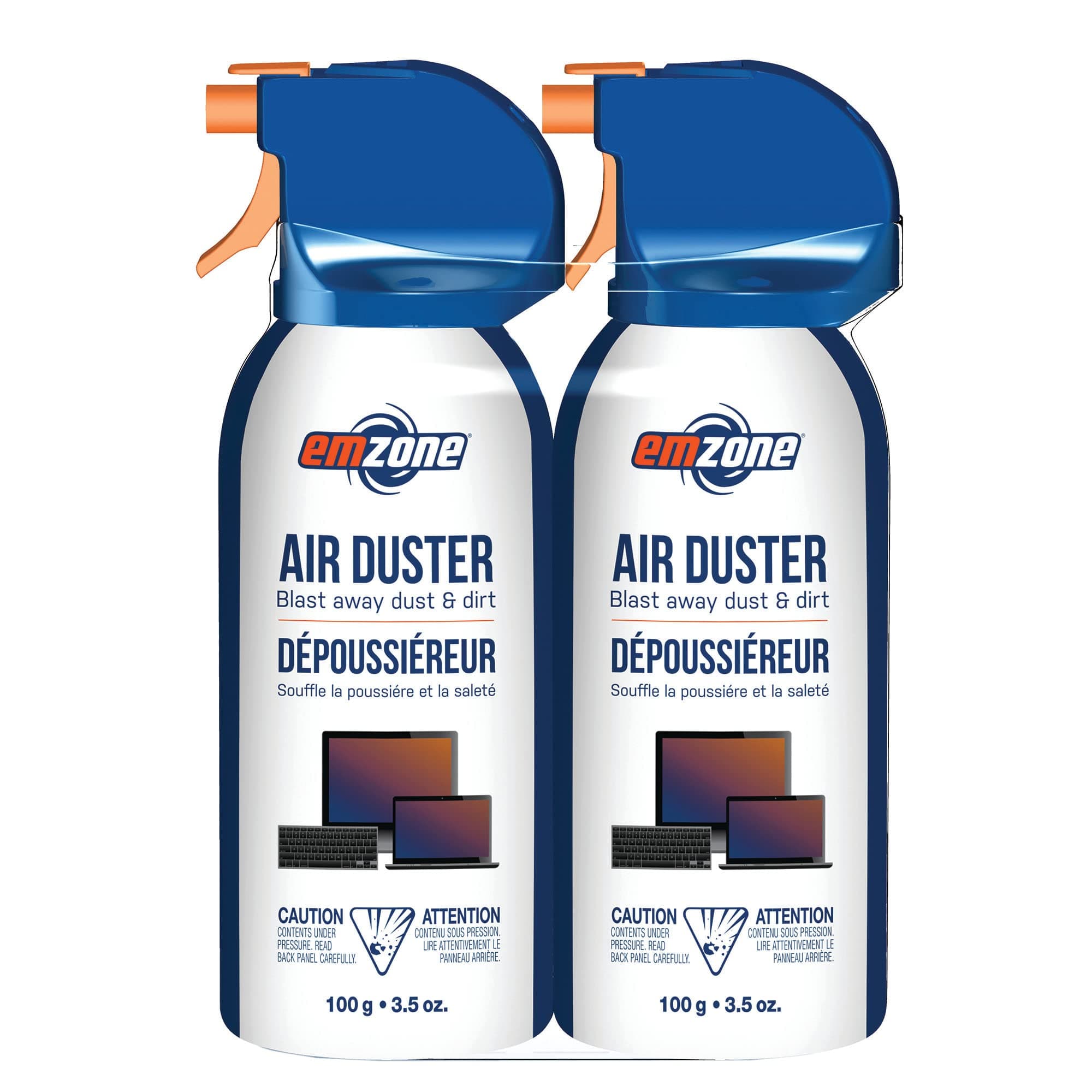 Moneysworth & Best Emzone Air Duster (Aerosol) Mini Double Pack