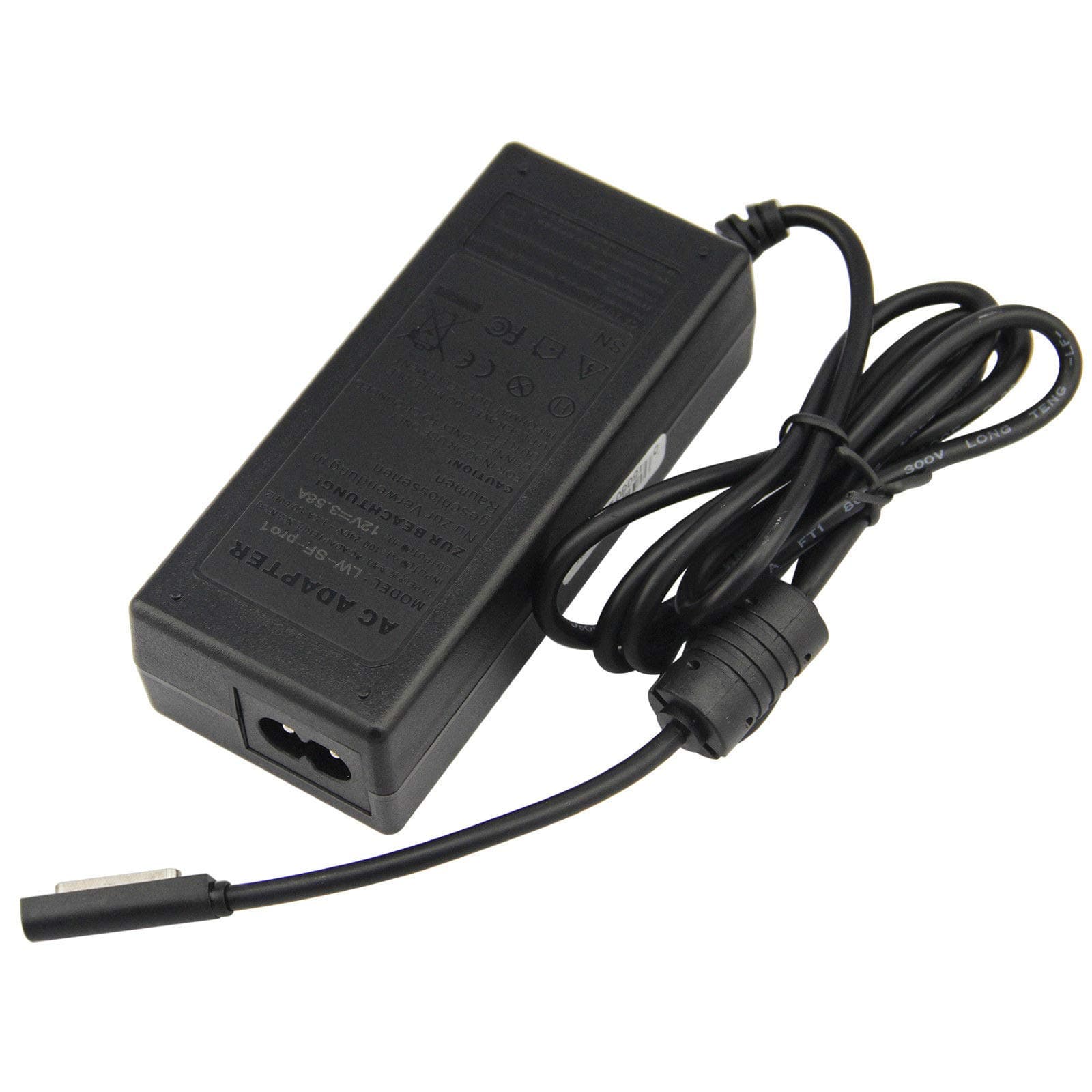 12V AC/DC Adapter Replacement for Microsoft Surface RT Windows 64GB 1516 1514 128 MB RT 2 1572 SAW24-120-2000 Pro 1 2 Rt 48W 1536 Q6T-00001 E3-S2-S4 6CX-00001 5HX-00001 Tablet PC 12VDC 3.6A
