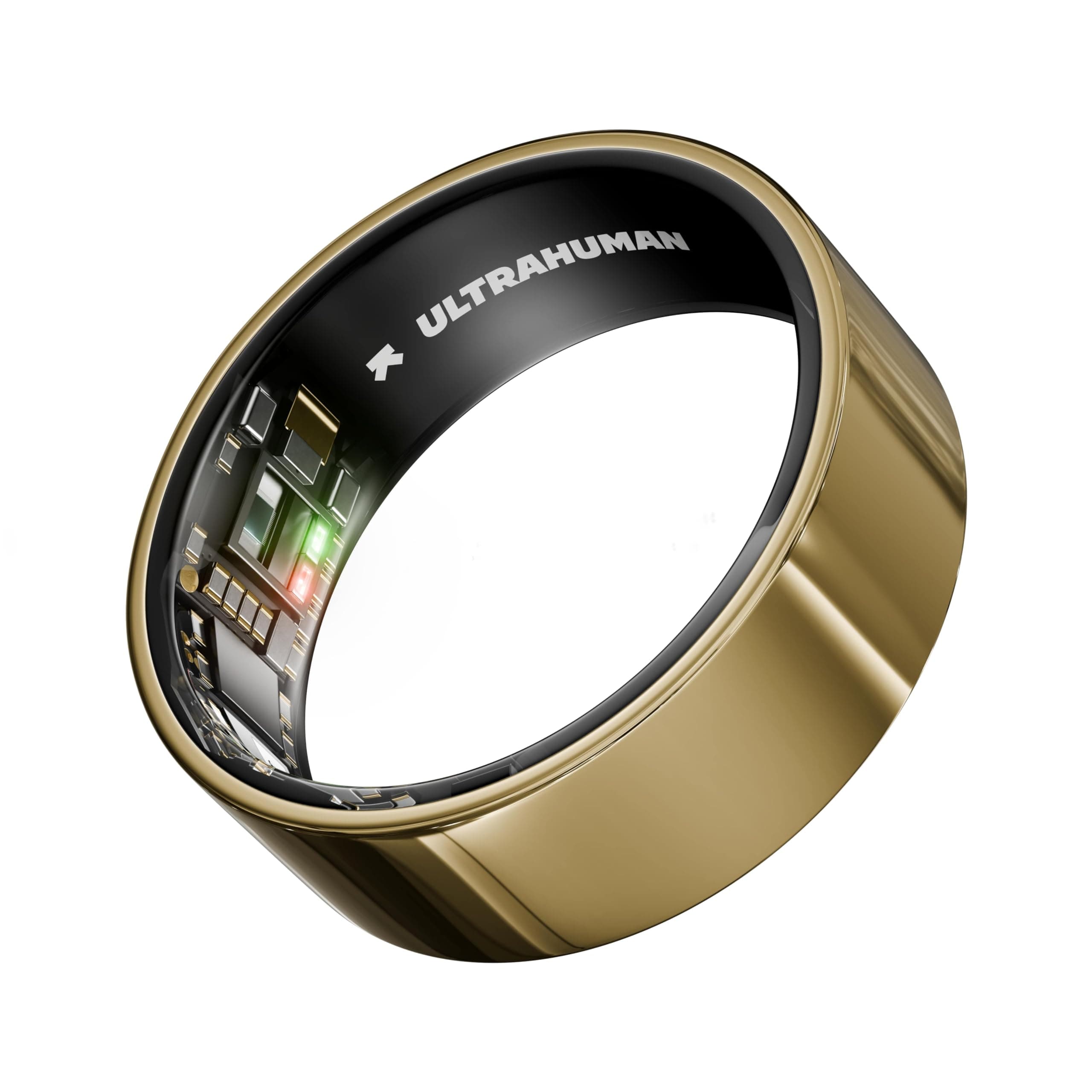 Ring AIR - Bionic Gold - Size 8 - Smart Ring | No App Subscription Fee | Size First with Sizing Kit | Sleep, Activity & Heart Rate Tracking | Fitness Ring for Men & Women