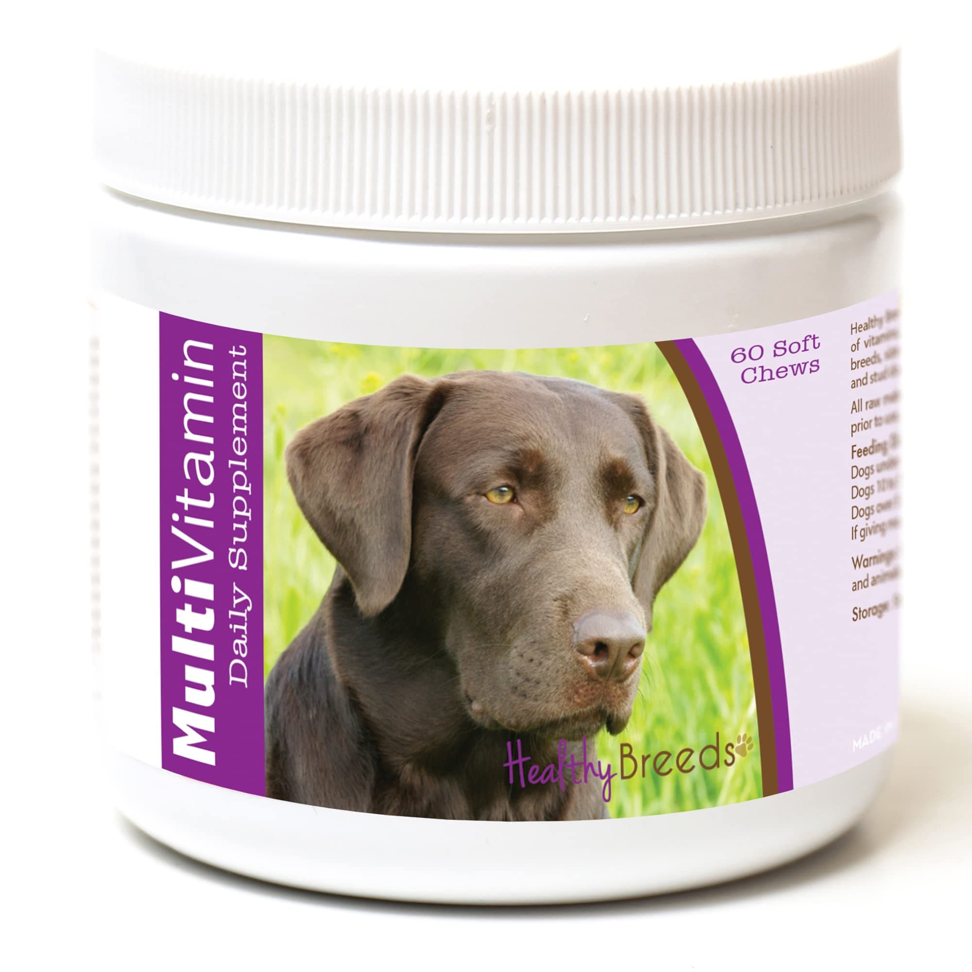 Labrador Retriever Multi-Vitamin Soft Chews 60 Count