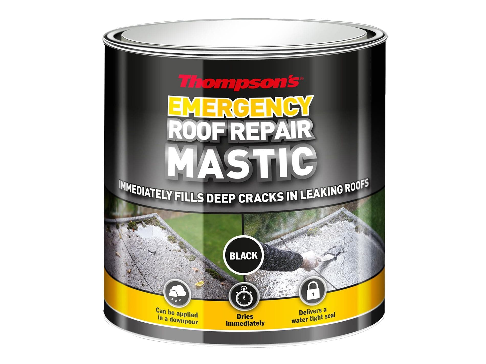 Ronseal TERRM750 Thompsons Emergency Roof Repair Mastic 750 ml
