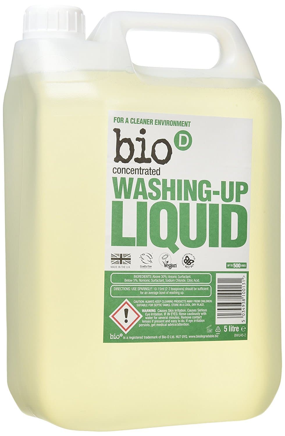 Bio D Washing-Up Liquid, 5L