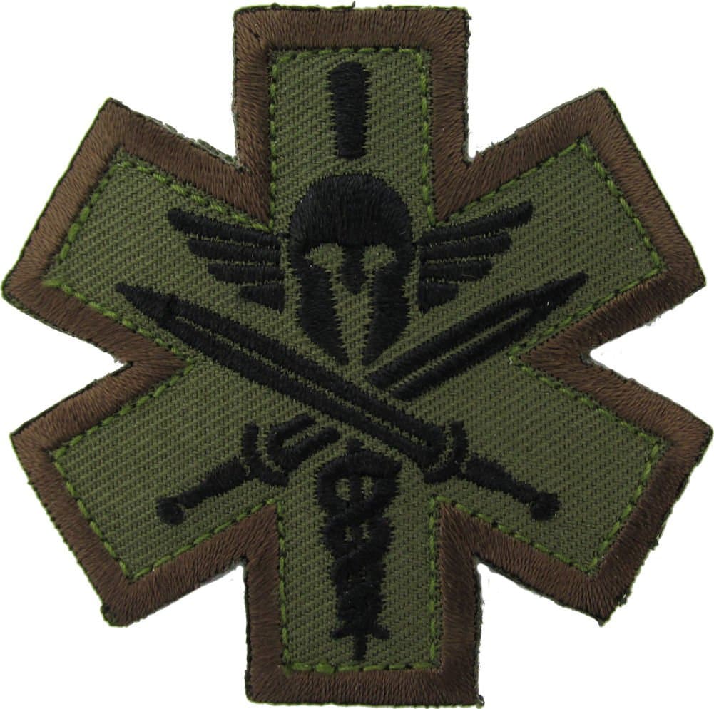 MIL-SPEC MONKEYTactical Medic Spartan Patch (Forest)