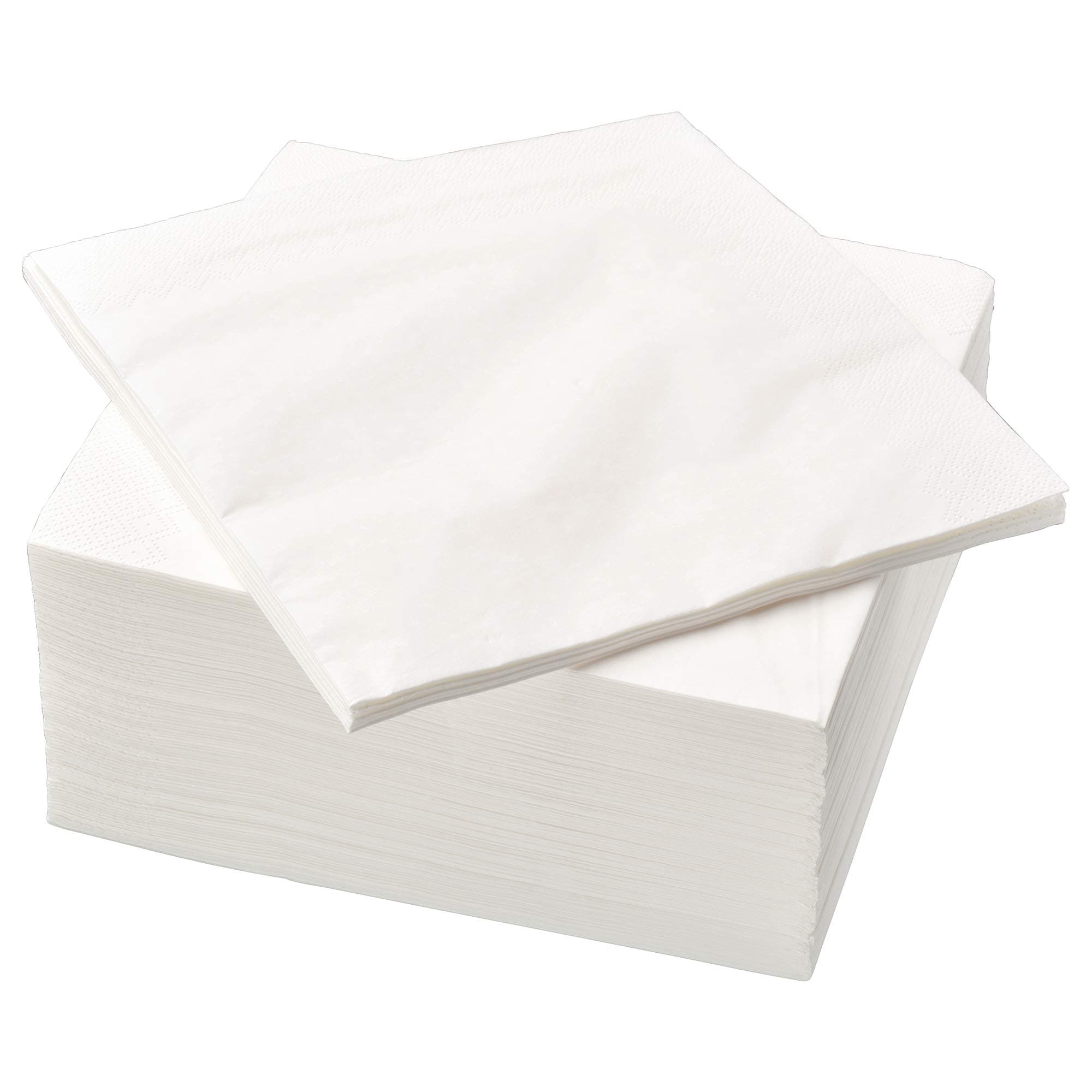 FANTASTISK - Paper Napkin, White / 100 Pack - 30x30 cm,IKE-500.357.52