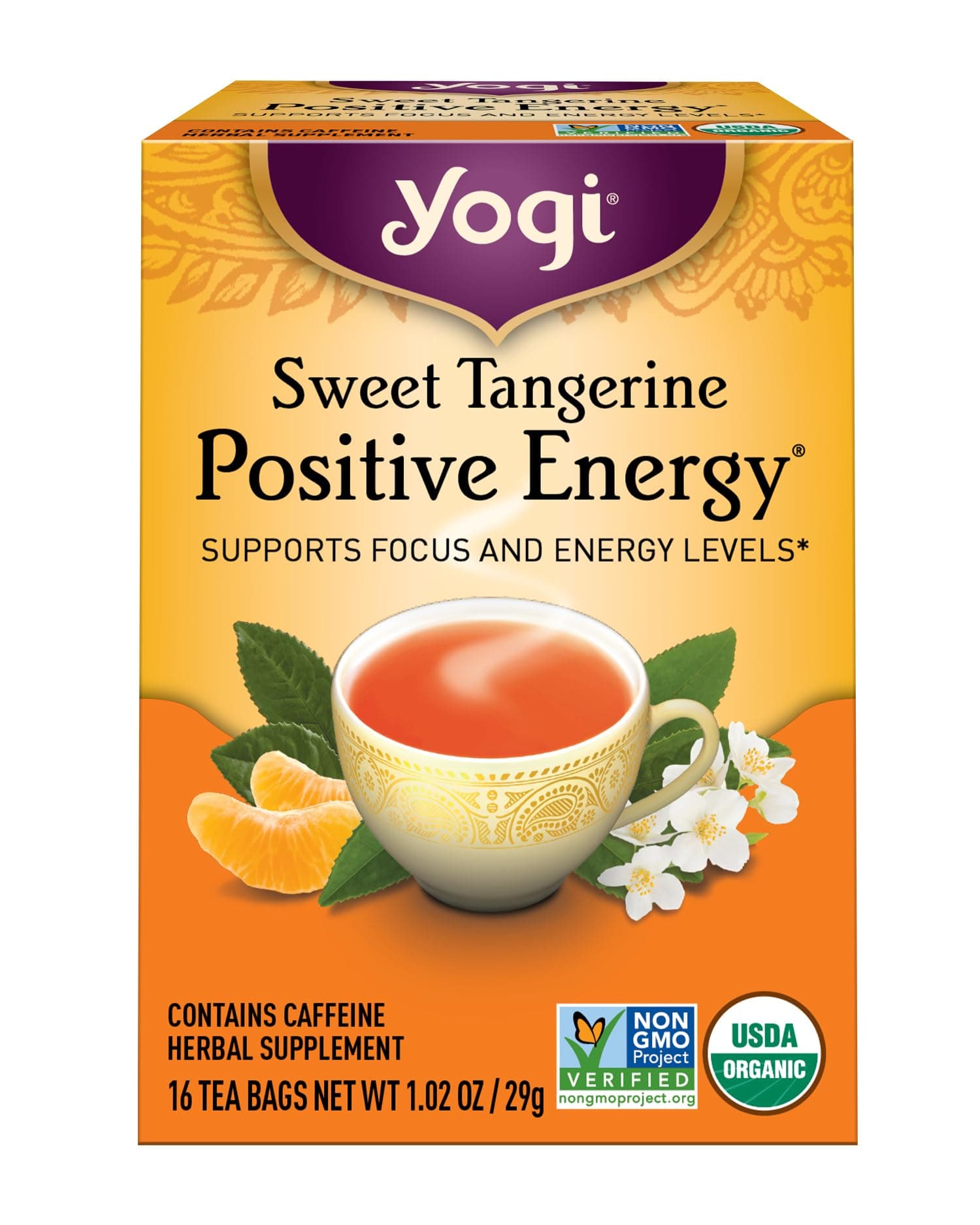 Sweet Tangerine Positive Energy - 16 Tea Bags