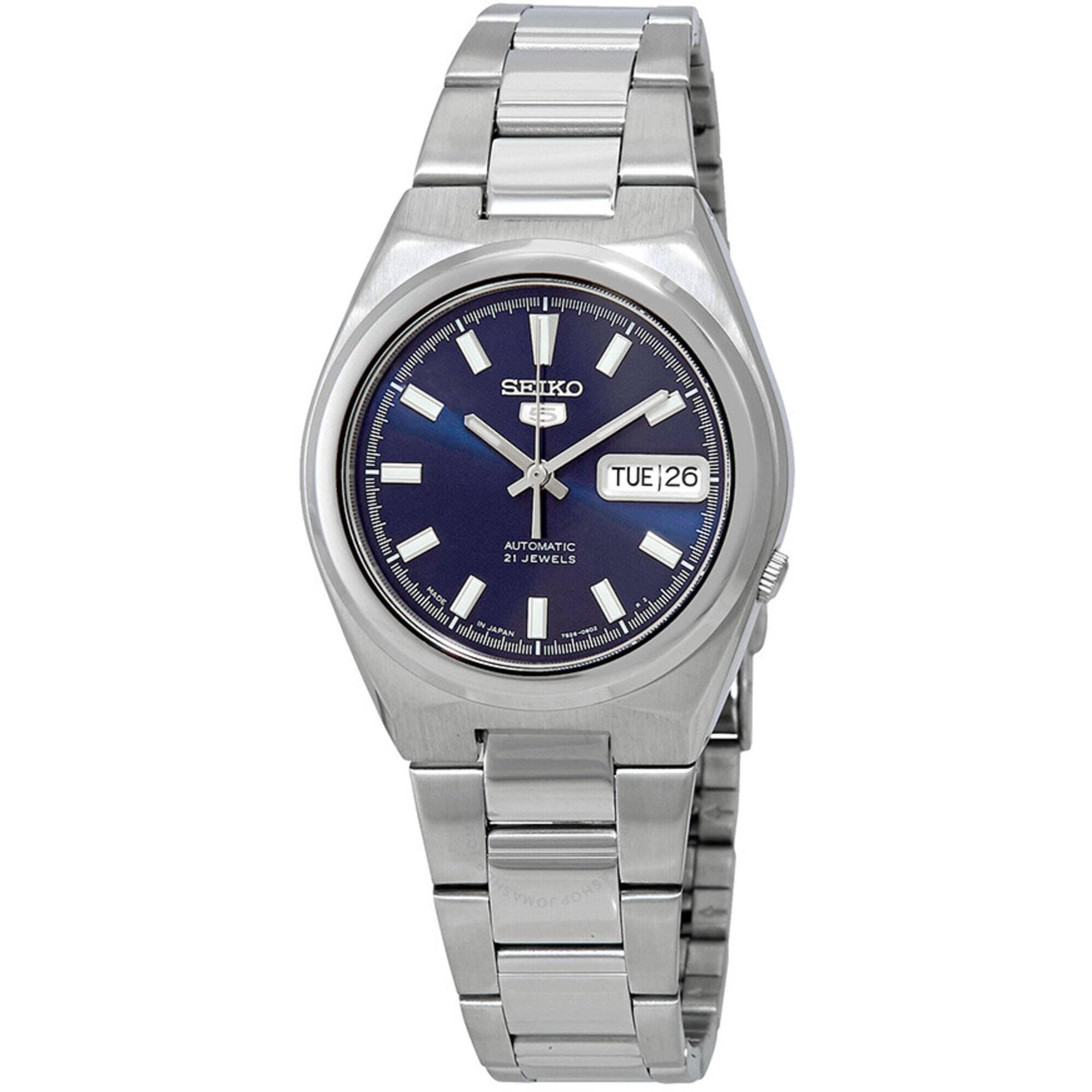 Seiko Five Automatic Automatic SNKC51J1, blue, Modern