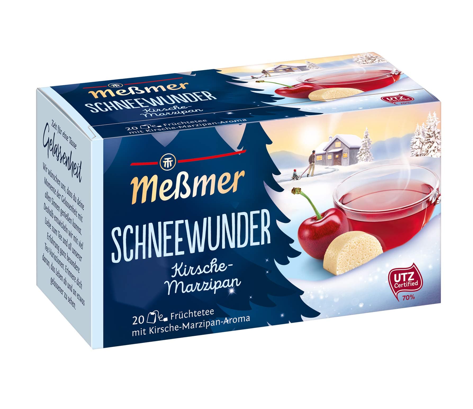 Messmer Snow Wonder Cherry Marzipan Tea Limited Edition