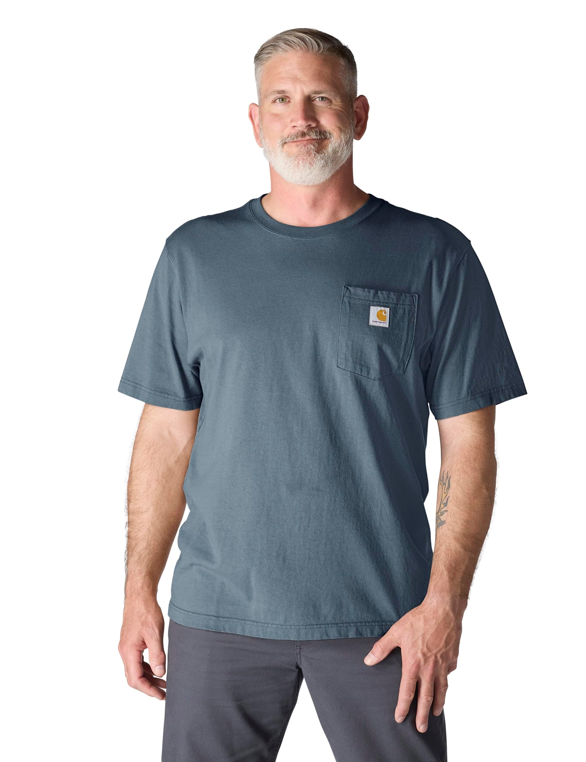 Carhartt (カーハート) Men's K87 Workwear Pocket Short Sleeve T-Shirt (Regular and Big & Tall Sizes)