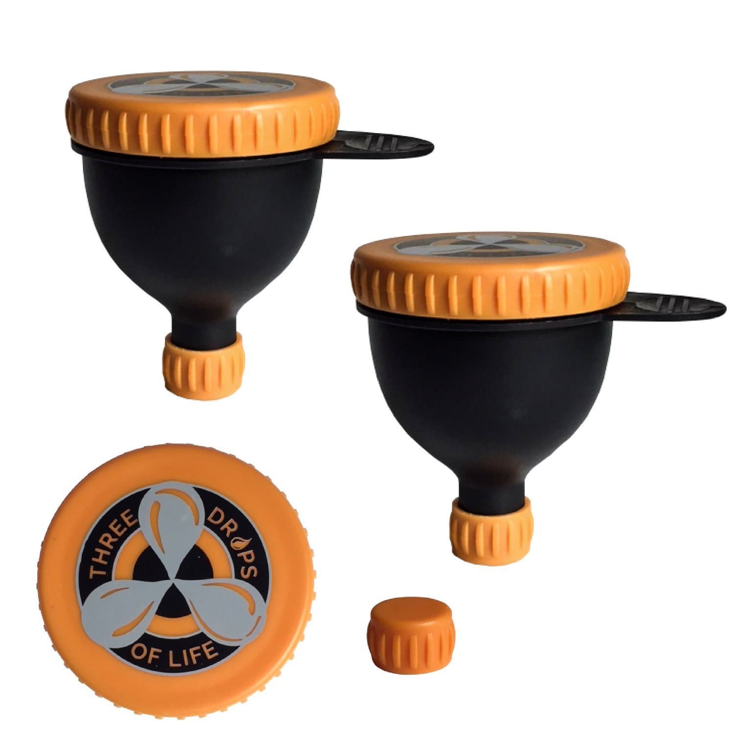 Three Drops of Life Workout Protein Funnel, Supplement And Fatigue Recovery After Or Before Exercise, Work & Stress Activities - Military Favorite Dual Pack For Daily Supplementation