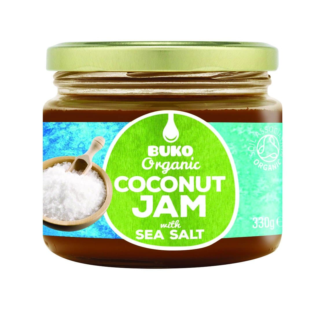 Buko Organic Coconut Jam With Sea Salt 330g