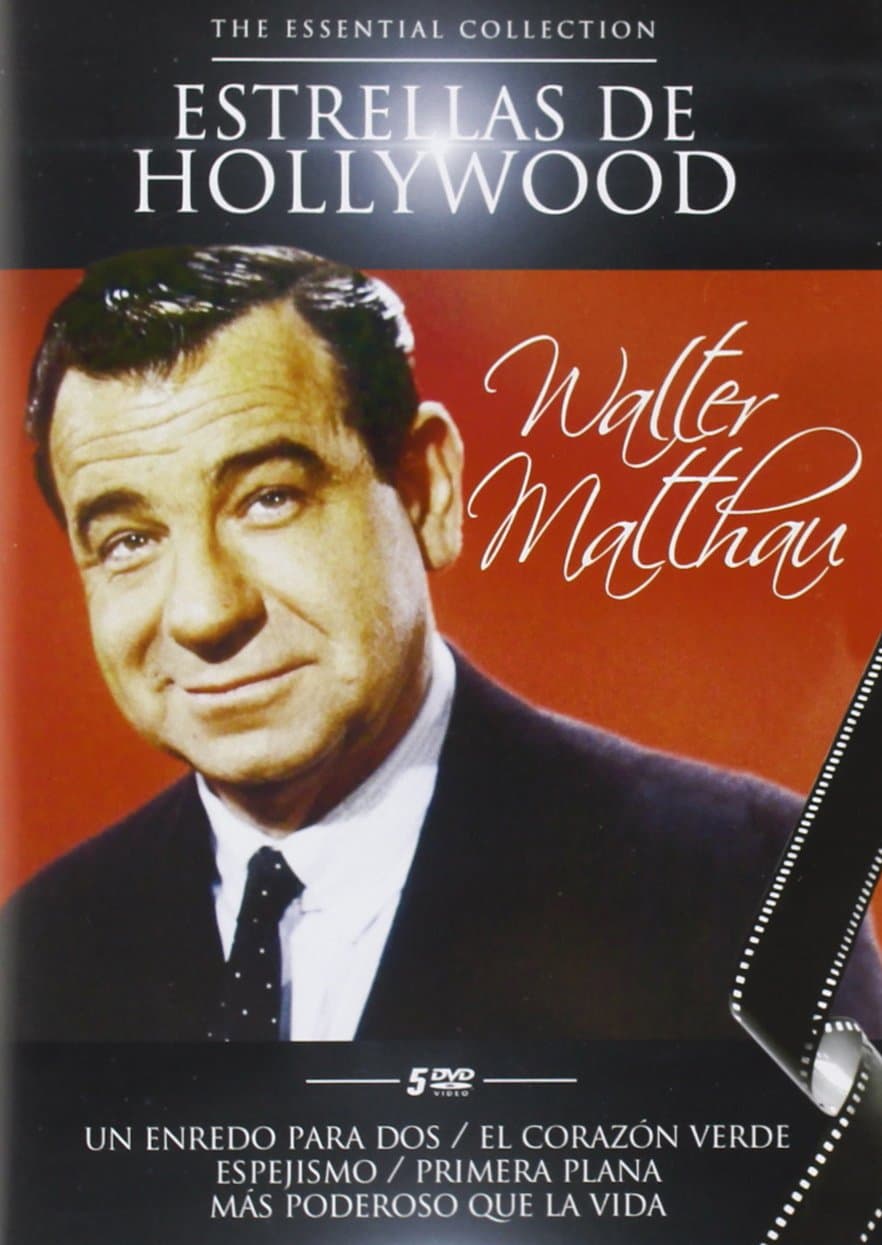 Walter Matthau "Hollywood Stars" 5-Film Collection: Hopscotch (1980) / A New Leaf (1971) / Mirage (1965) / The Front Page (1974) / Bigger Than Life (1956) - Region 2 PAL 5-DVD Box Set