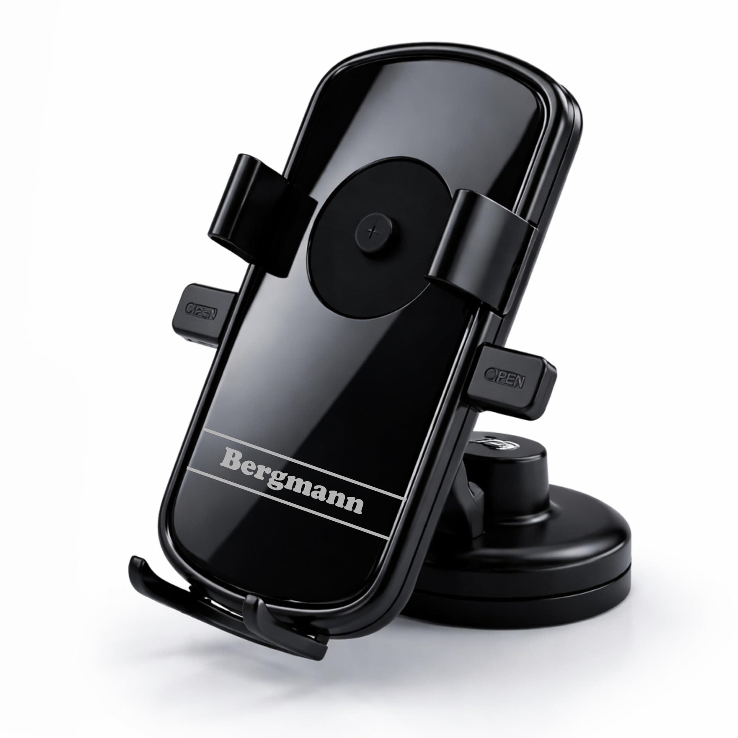 Bergmann Auto Grip Automatic Mobile Holder (XL, Black)