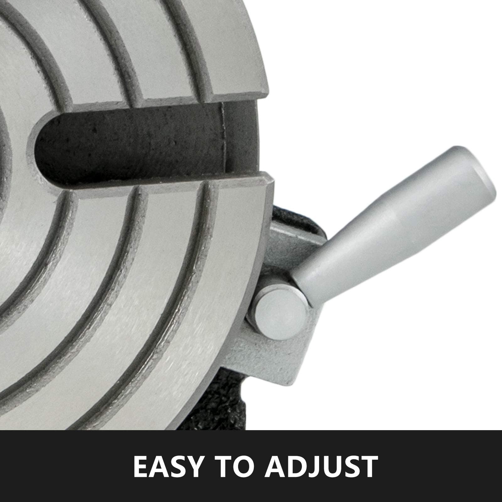 BestEquip Rotary Table 6inch(150mm) Horizontal Vertical Milling Table 2/5inch(10mm) 4-Slot Milling Rotary Table MT-2 Rotary Table for Milling with Indexing Plate Set for Precision Milling Drilling