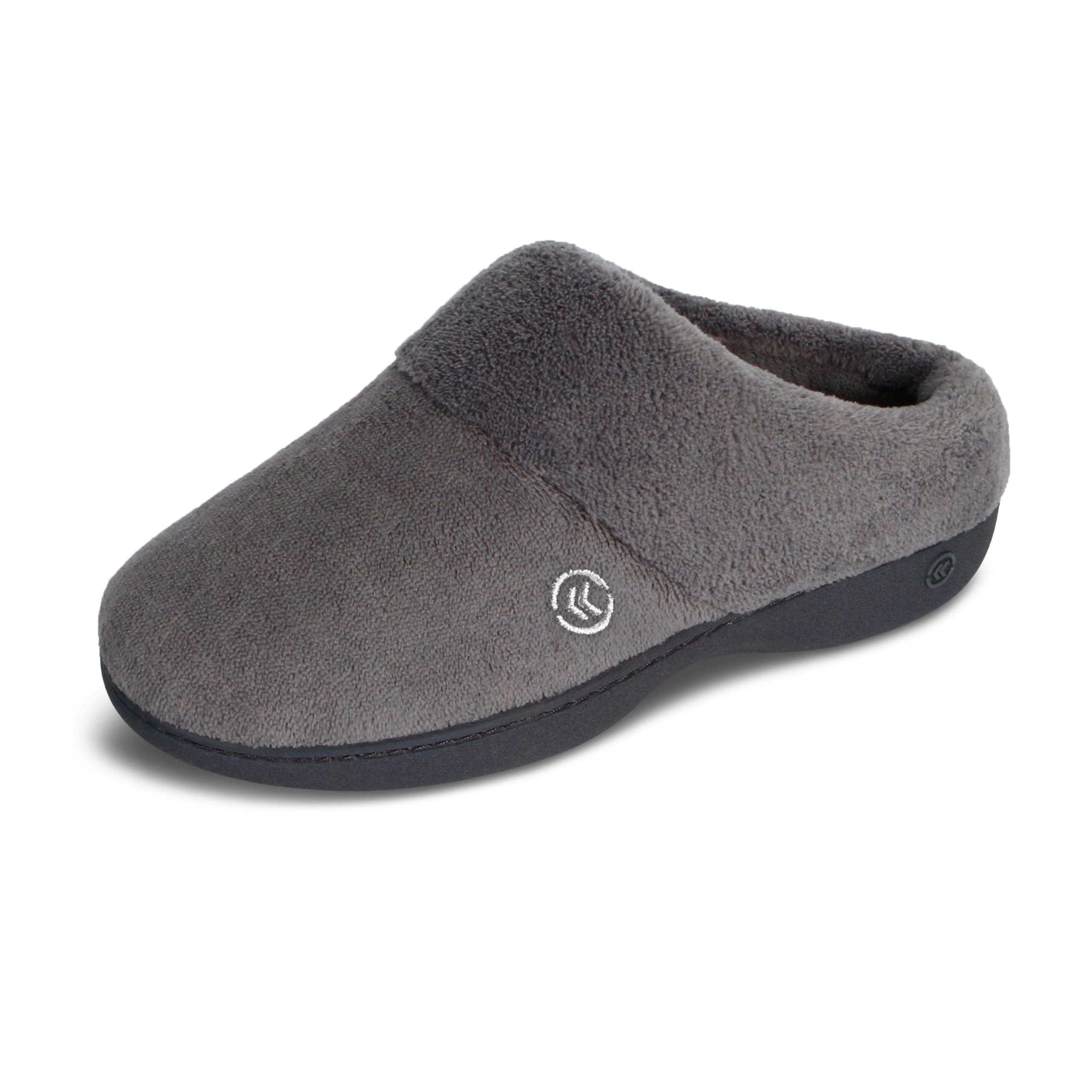 isotoner Women's Terry Clog Slippers: Non-Slip, Indoor/Outdoor, Non-Slip, Memory Foam, Machine Wash